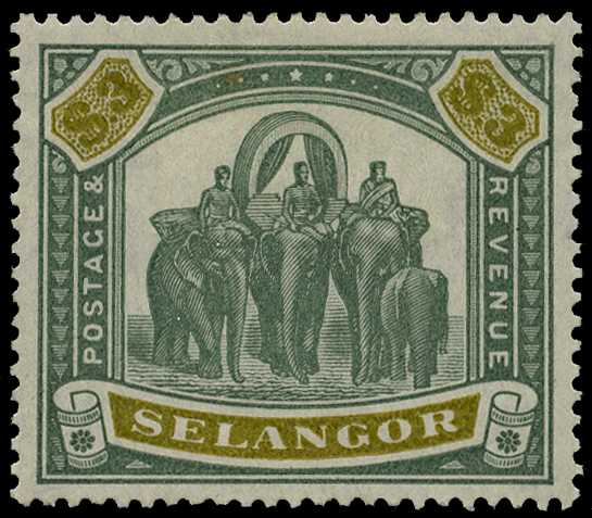 1895-99 $3 green and ochre, large part og,...