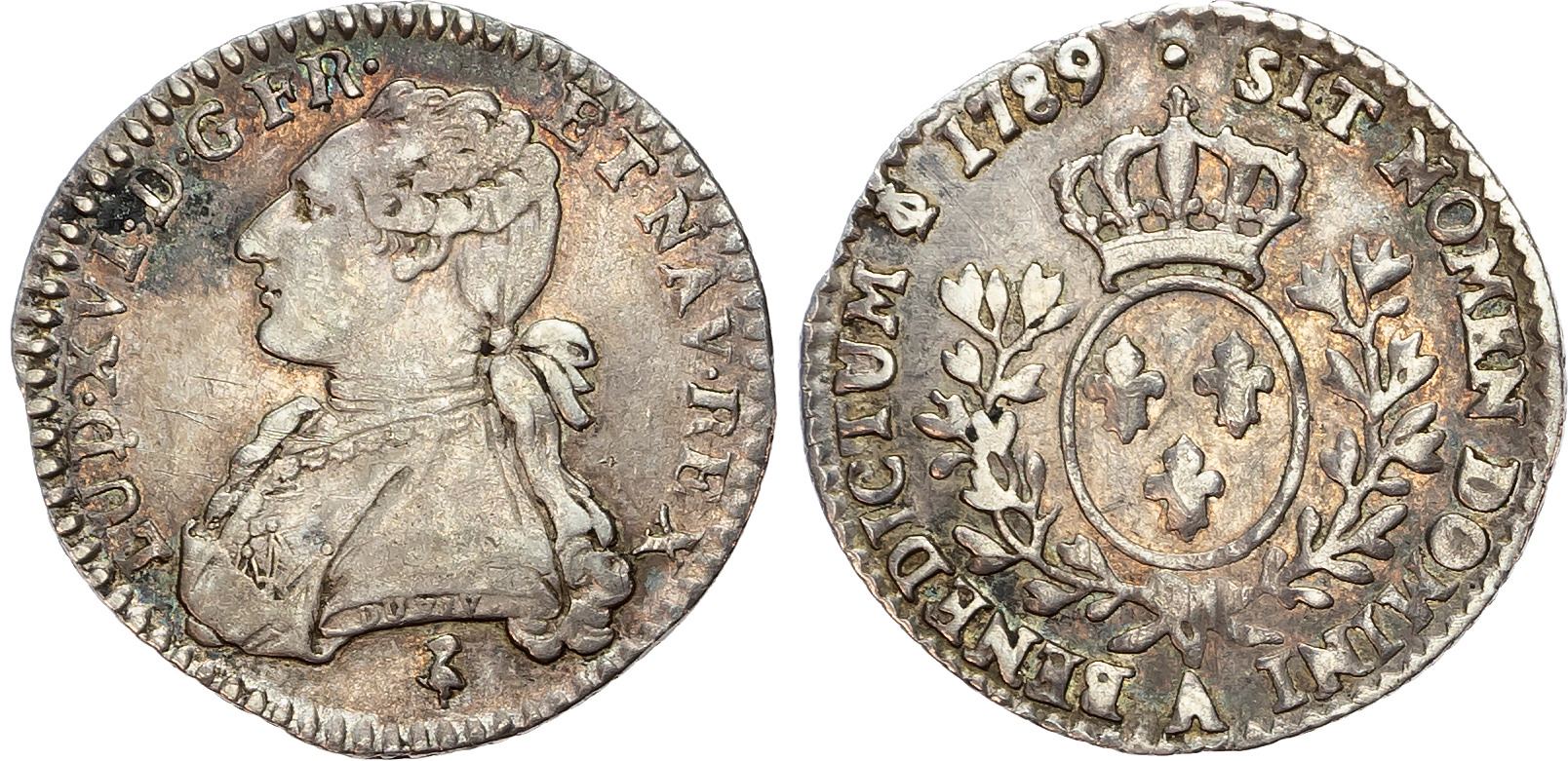 France, Louis XVI (1774-1793), silver 12 Sols