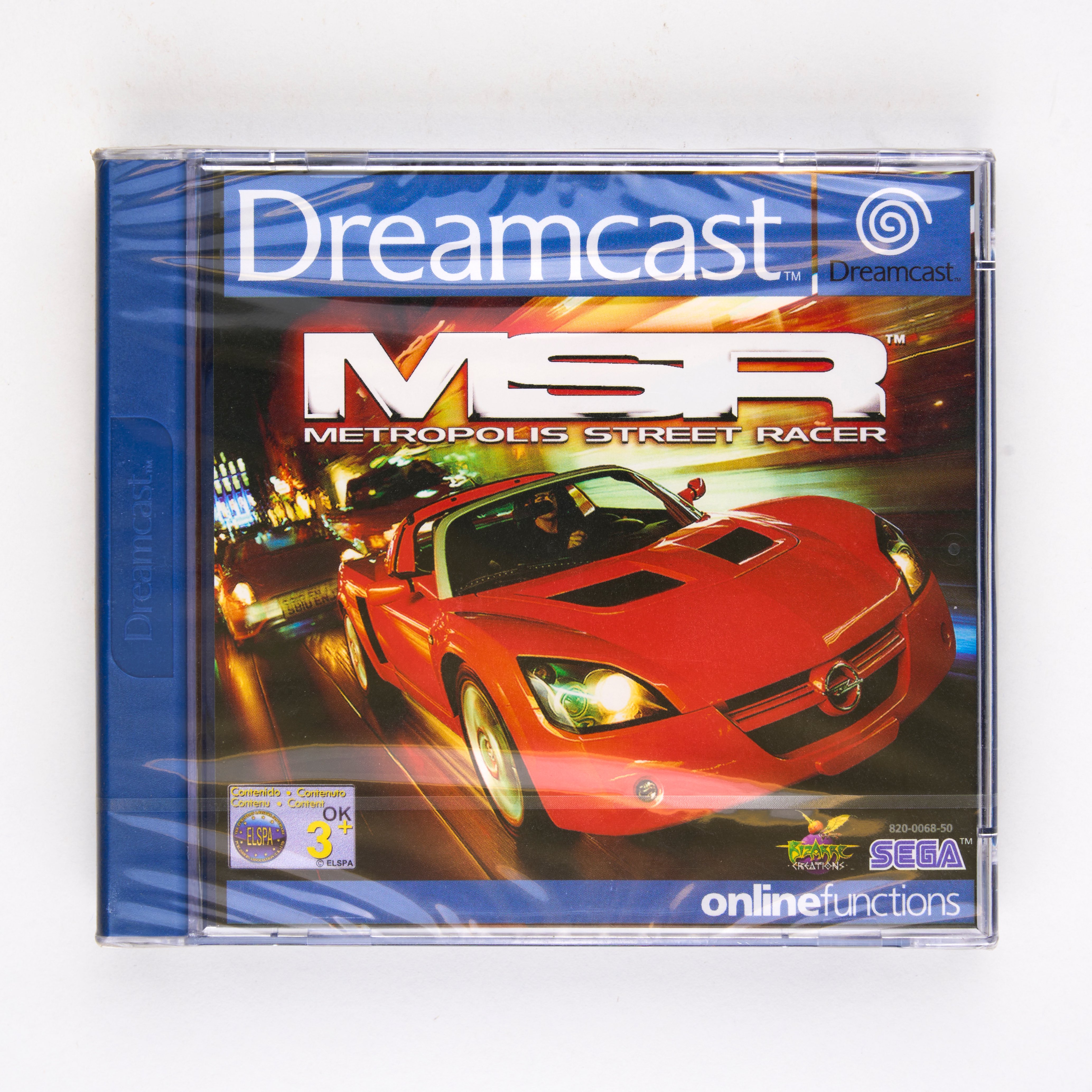 SEGA - MSR: Metropolis Street Racer   - Dreamcast - Sealed 