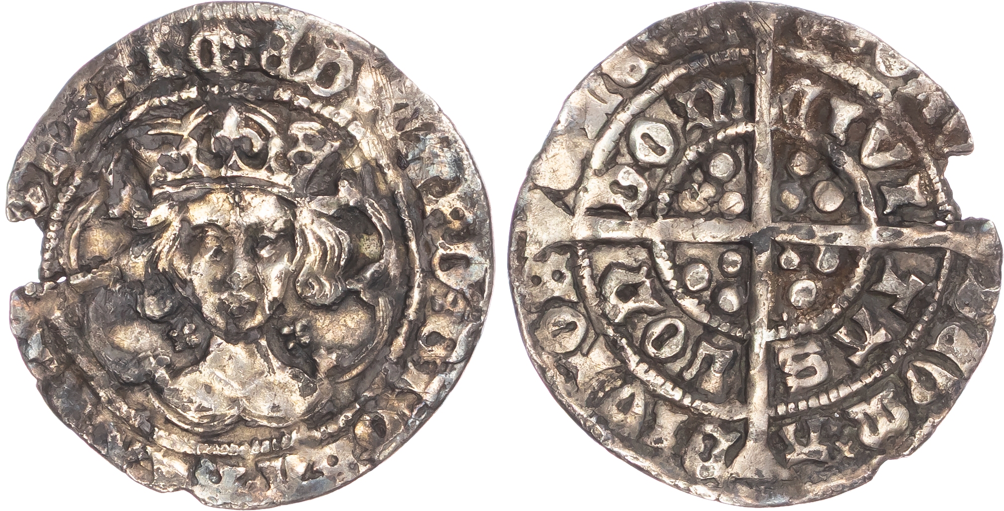 Edward IV (First Reign, 1461-1470), AR Groat, Light Coinage (1464-1470), London mint, mm. rose?