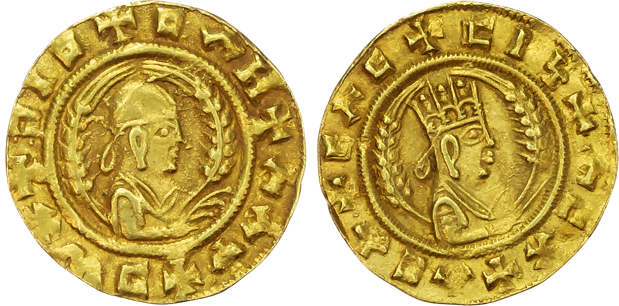 Eon (c. AD 410-450) AV Unit, 1.55g.