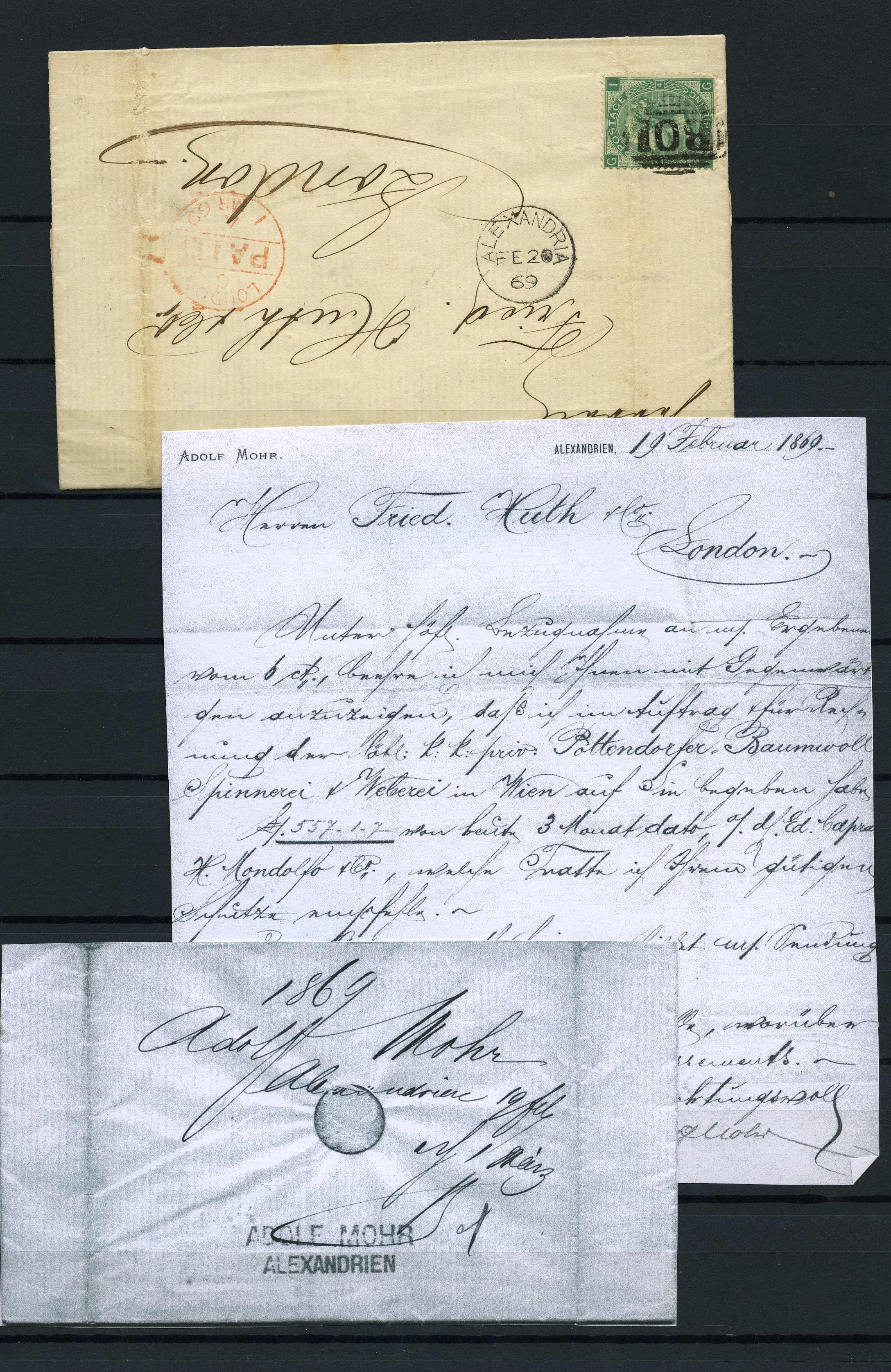 GB Used Abroad. 1858-79 collection (89 items...