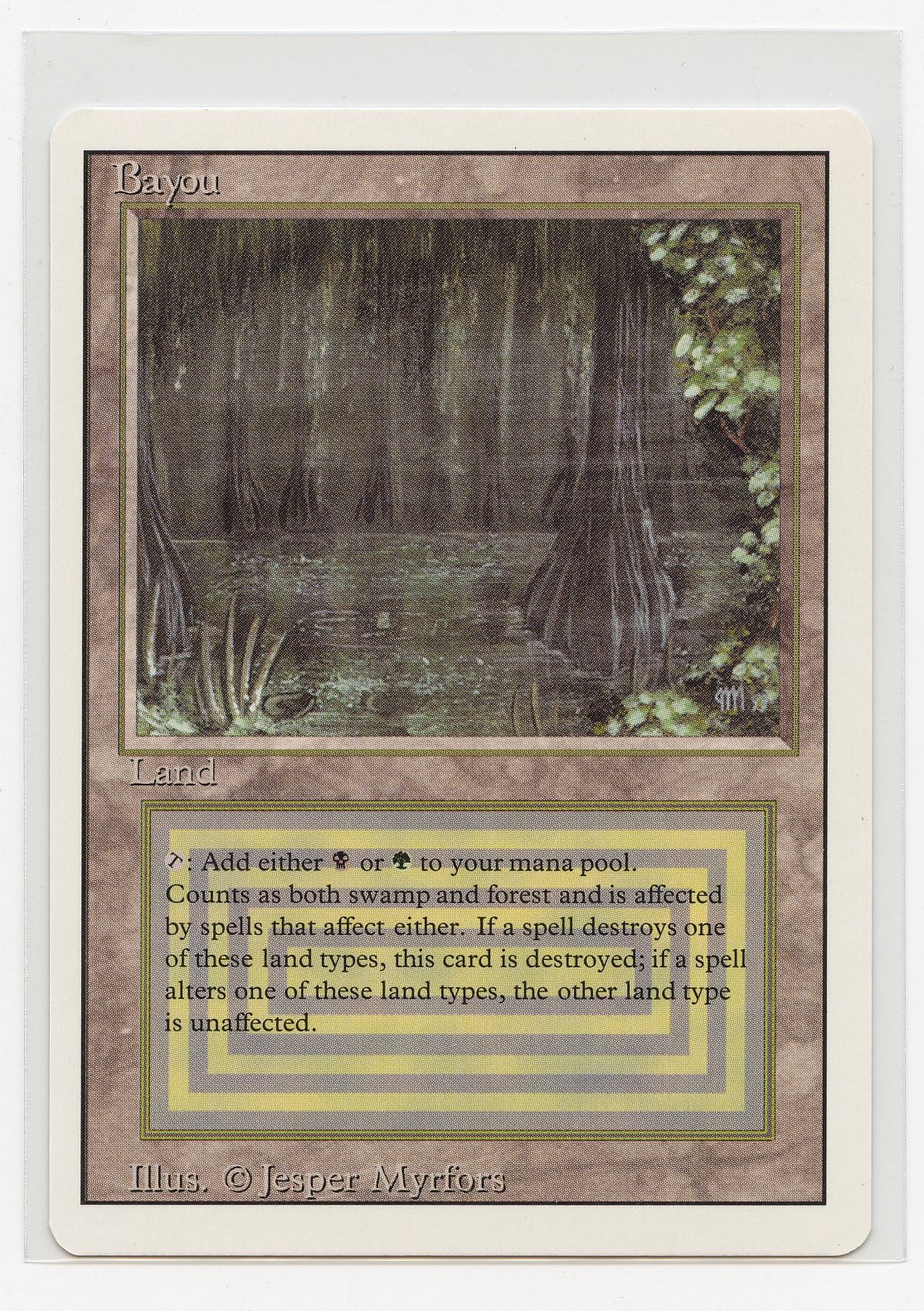 Bayou - Revised Dual Land (NM)