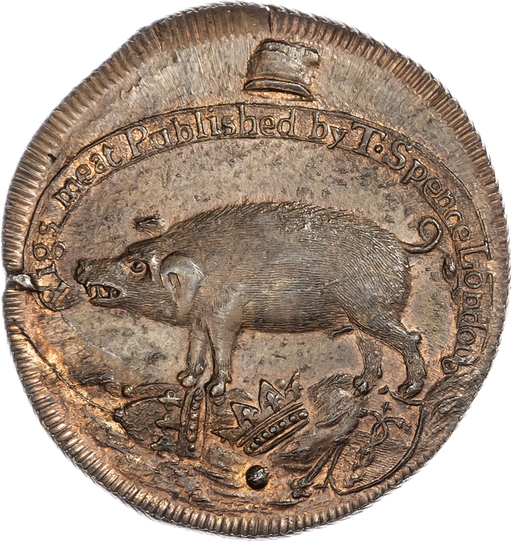 London - Holborn, Thomas Spence Halfpenny undated