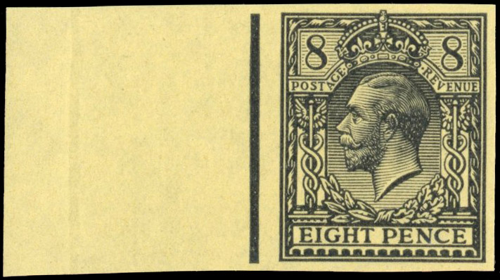 GB SG 390 1913 8d imprimatur