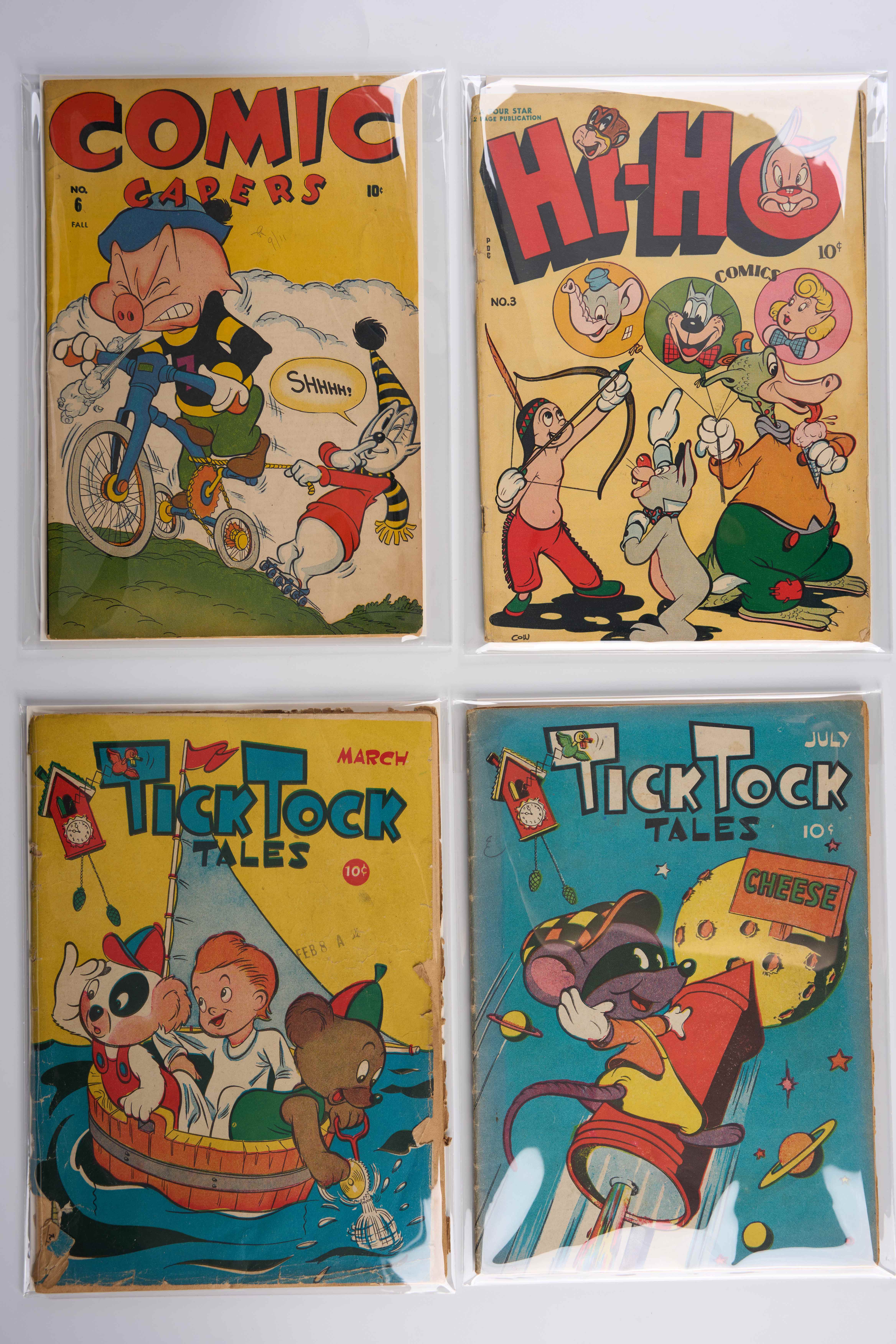 Comic Capers, Hi-Ho, Tick Tock, Taffy, Dizzy Don & More (Timely/Four Star/Magazine/CDC/Pines & More, 1946-62) Bundle of 17