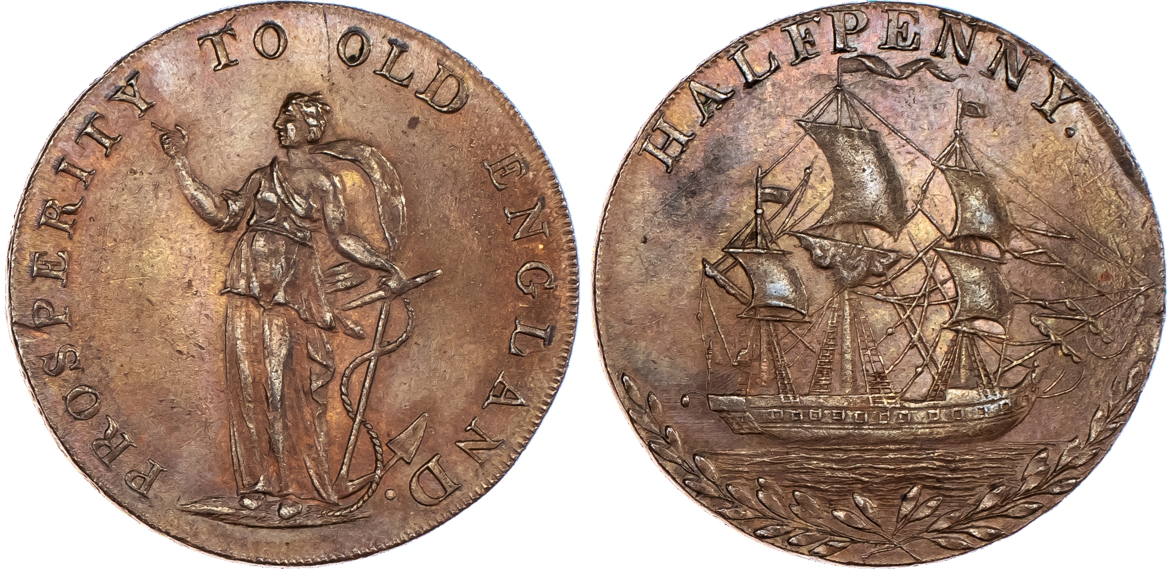 Norwich, General Circulation Halfpenny...