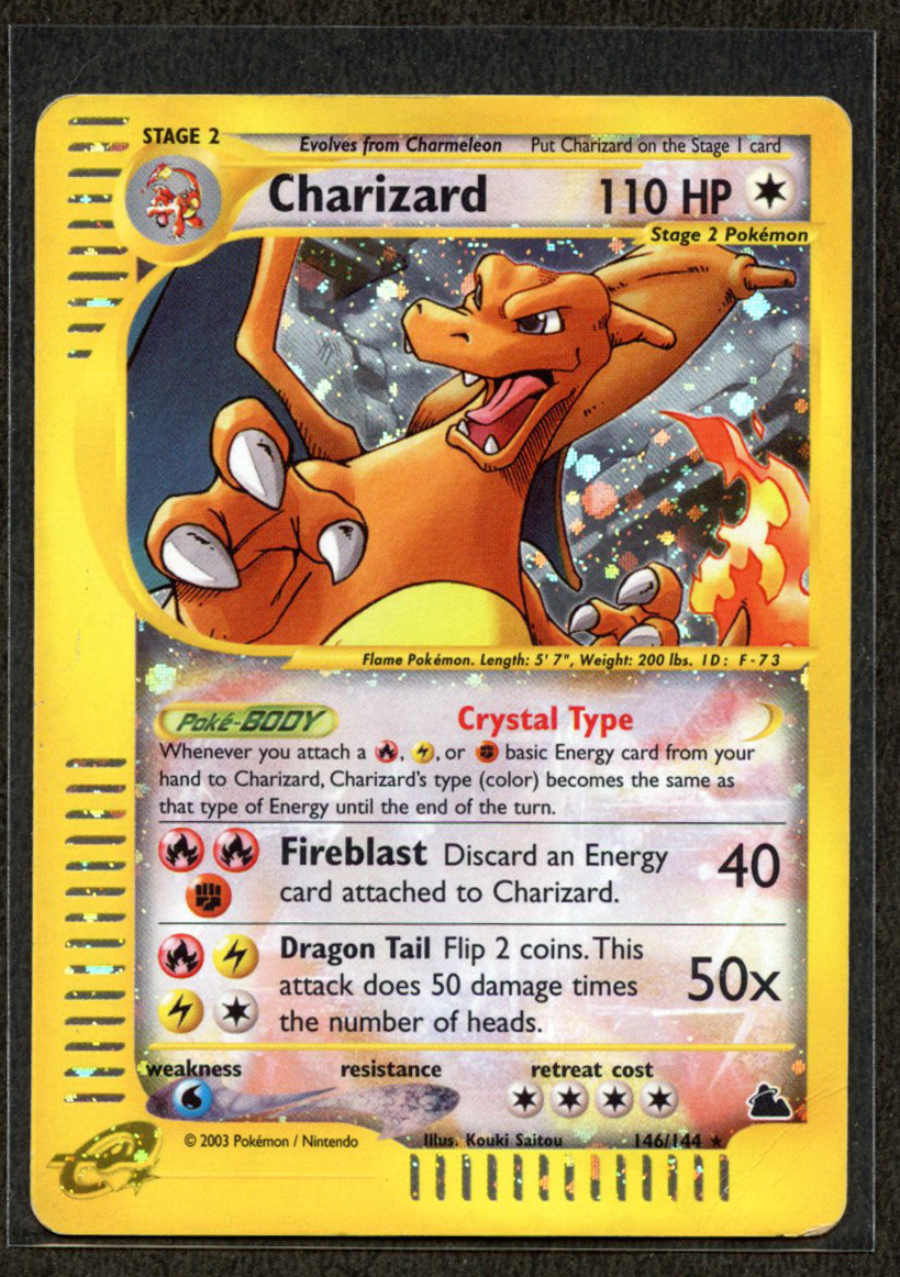 Crystal Charizard Holo - Skyridge 146/144