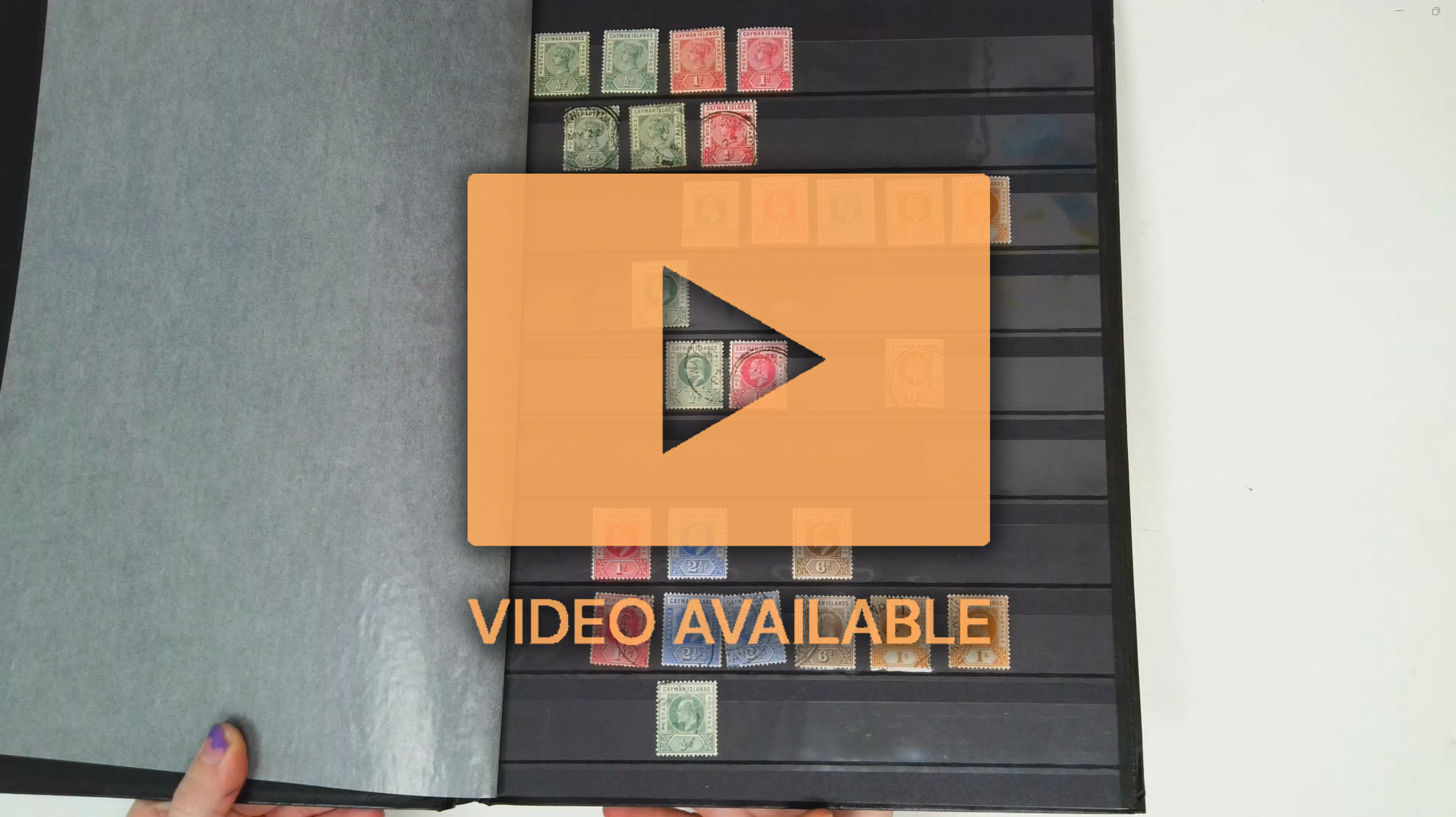 Cayman Islands mint and used collection to 1962