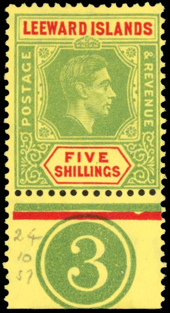 Leeward Islands SG 112c mint