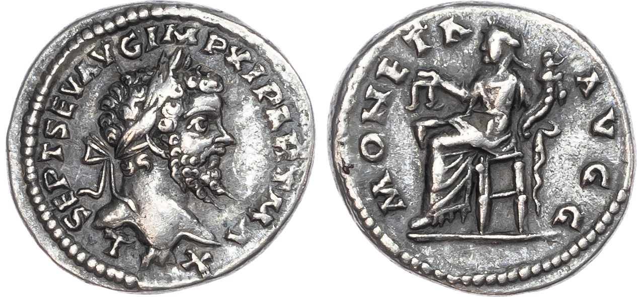 Septimius Severus (AD 193-211) AR Denarius, Laodicea ad Mare, AD 198-202, 3.38g.