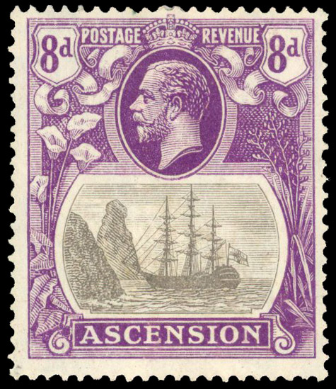 Ascension SG 17d mint