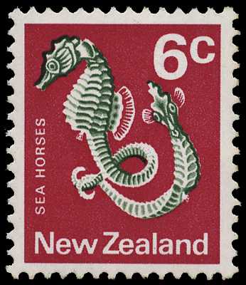 1973 unwatermarked 6ct Seahorse,...
