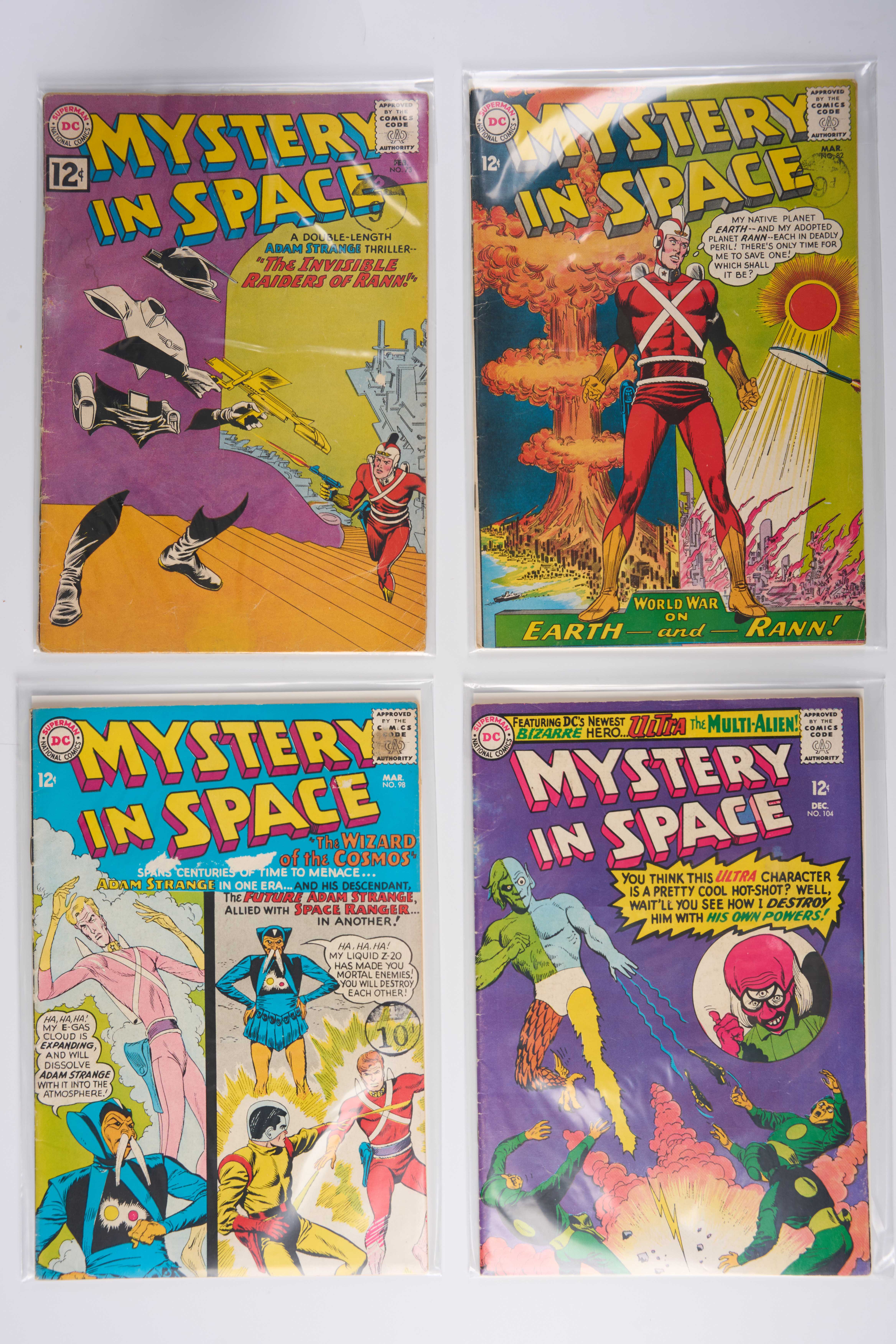 Mystery In Space Incomplete Run #73-#117 (DC Comics, 1962-1981) Bundle of 11
