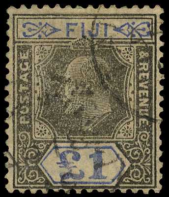 FORGERY: 1903 £1 grey-black and...