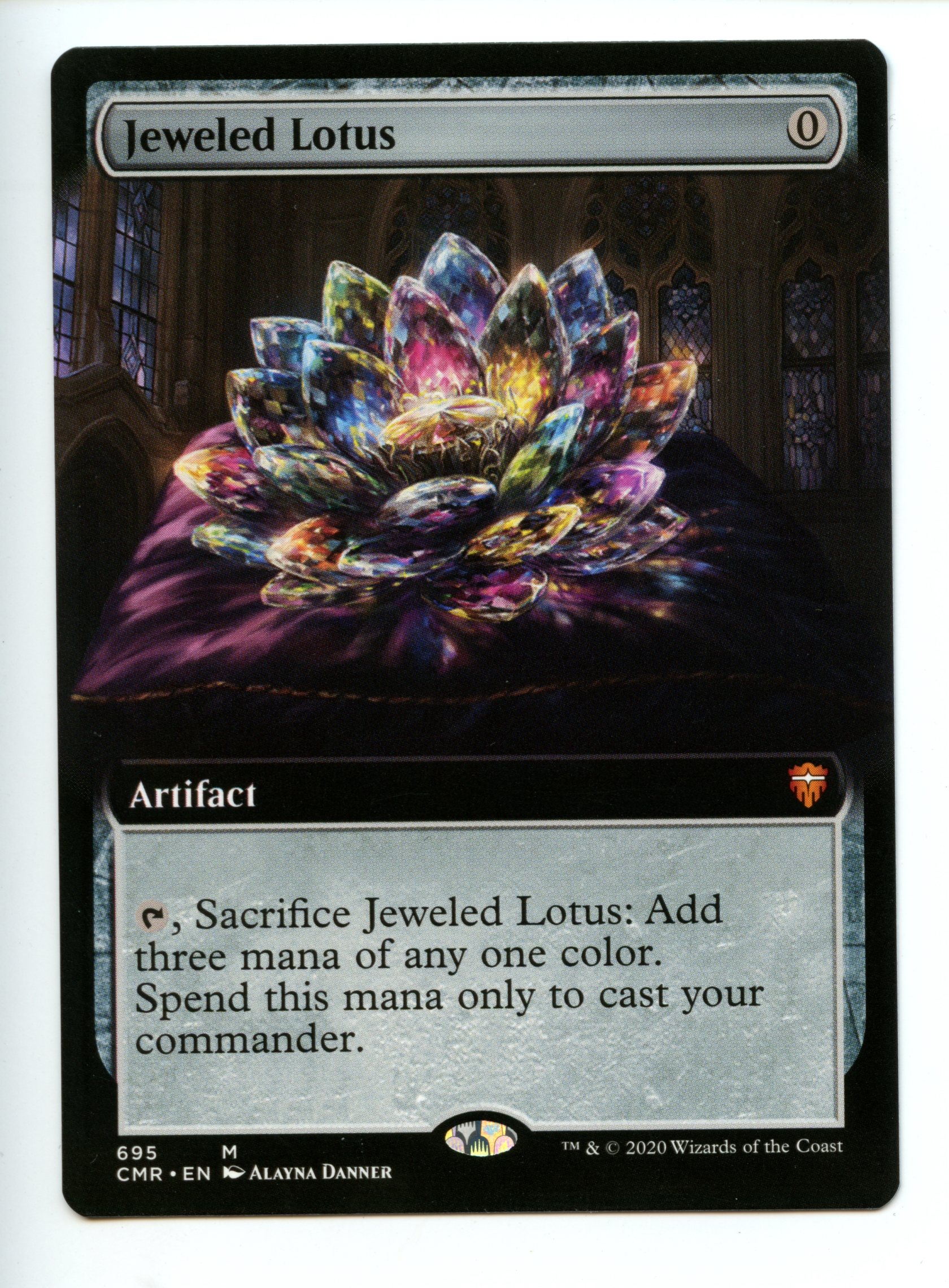 Magic the Gathering - Jeweled Lotus Extended Art - Commander Masters - Near Mint