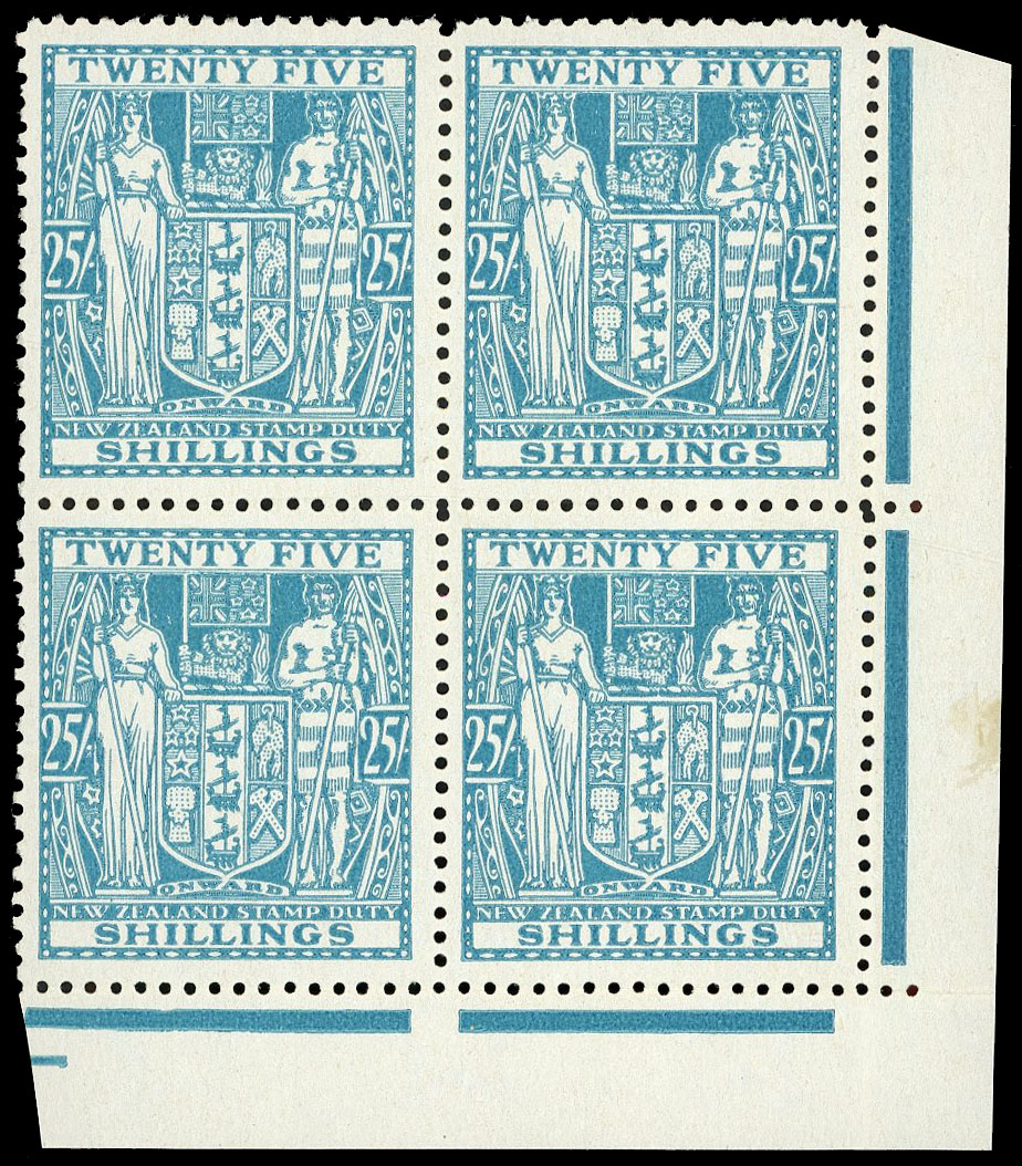 NZ SG F204 block mint