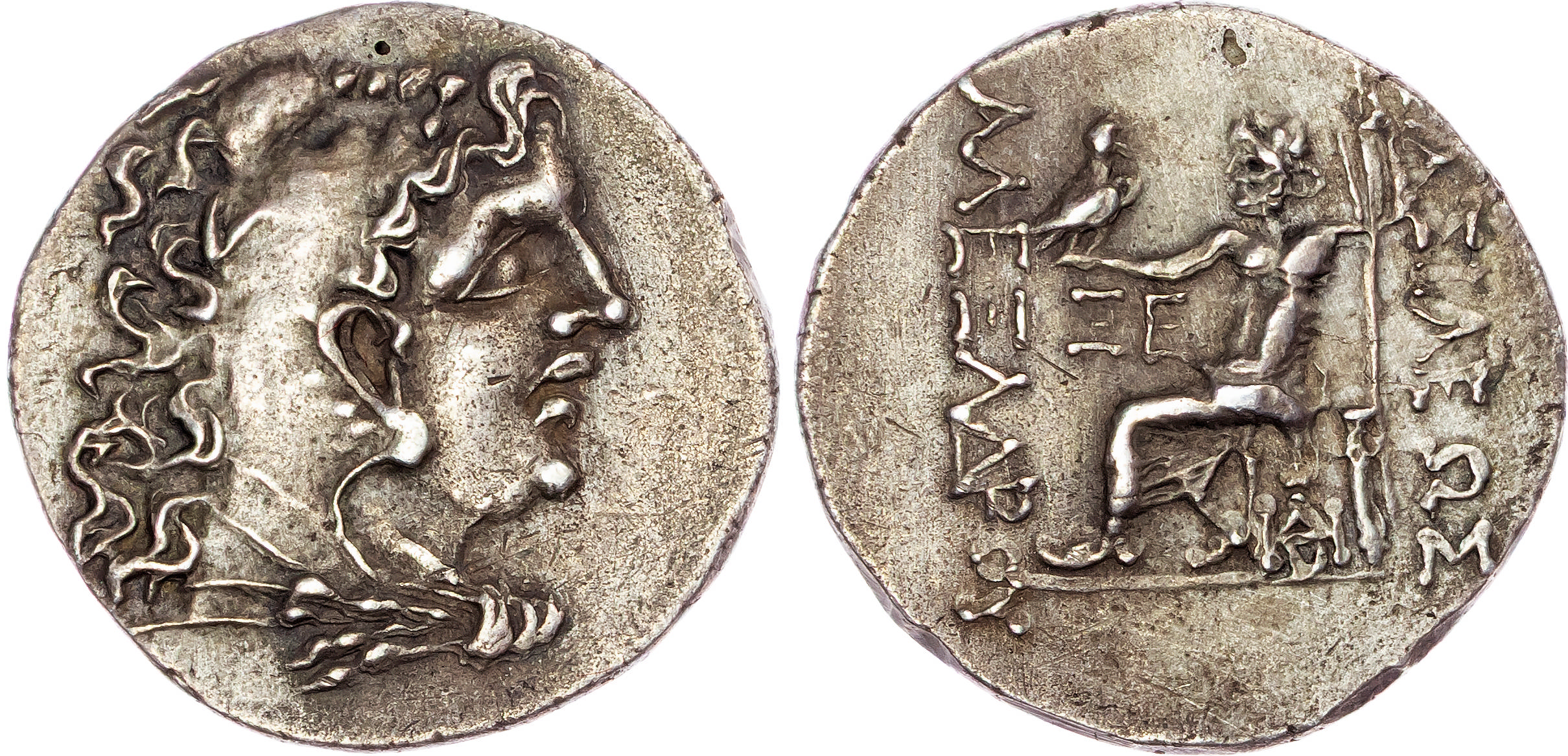 Thrace, Odessos (c. 120 90 BC) AR Tetradrachm, in the name and types of Alexander the Great, 15.31g.