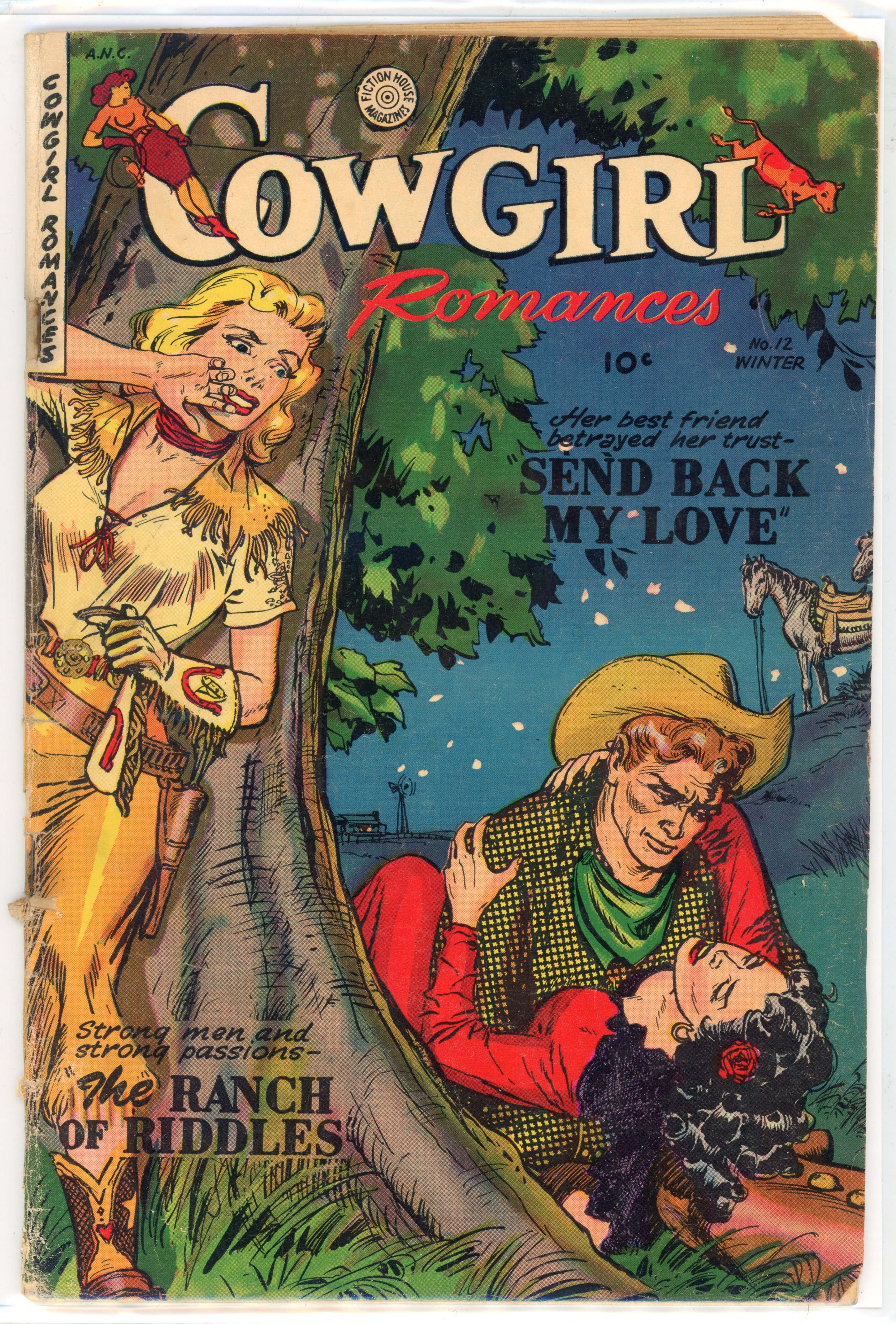 Cowgirl Romances #12 (Fiction House, 1953)