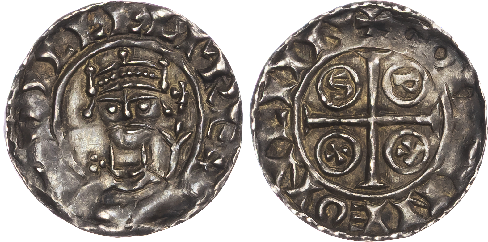 William I (1066-1087), AR Penny, PAXS type, London mint, Godwine as moneyer.