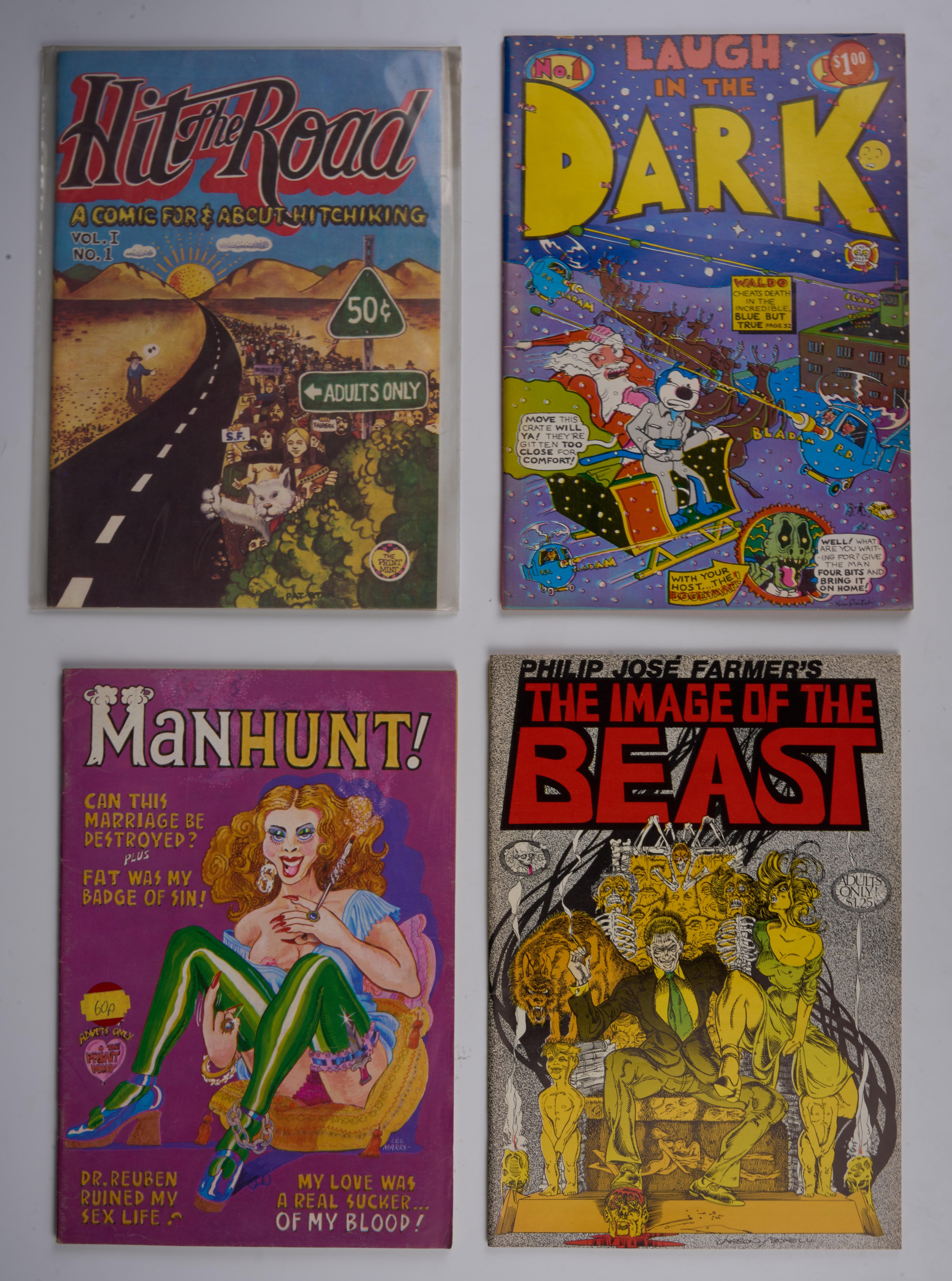 Underground Comics (Print Mint/Last Gasp/Do City/Kitchen Sink/Apex Novelties/Print Mint/Others, 1970s) Bundle of 15