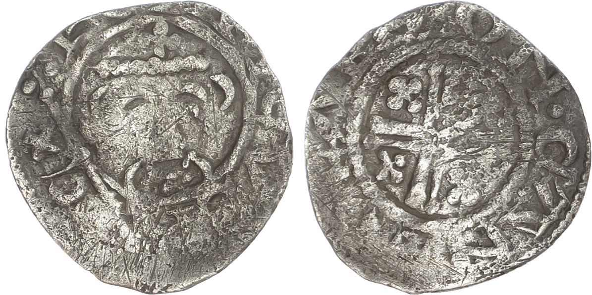 Richard I (1189-1199), Penny, short cross coinage, class 4b, Canterbury mint, uncertain moneyer.