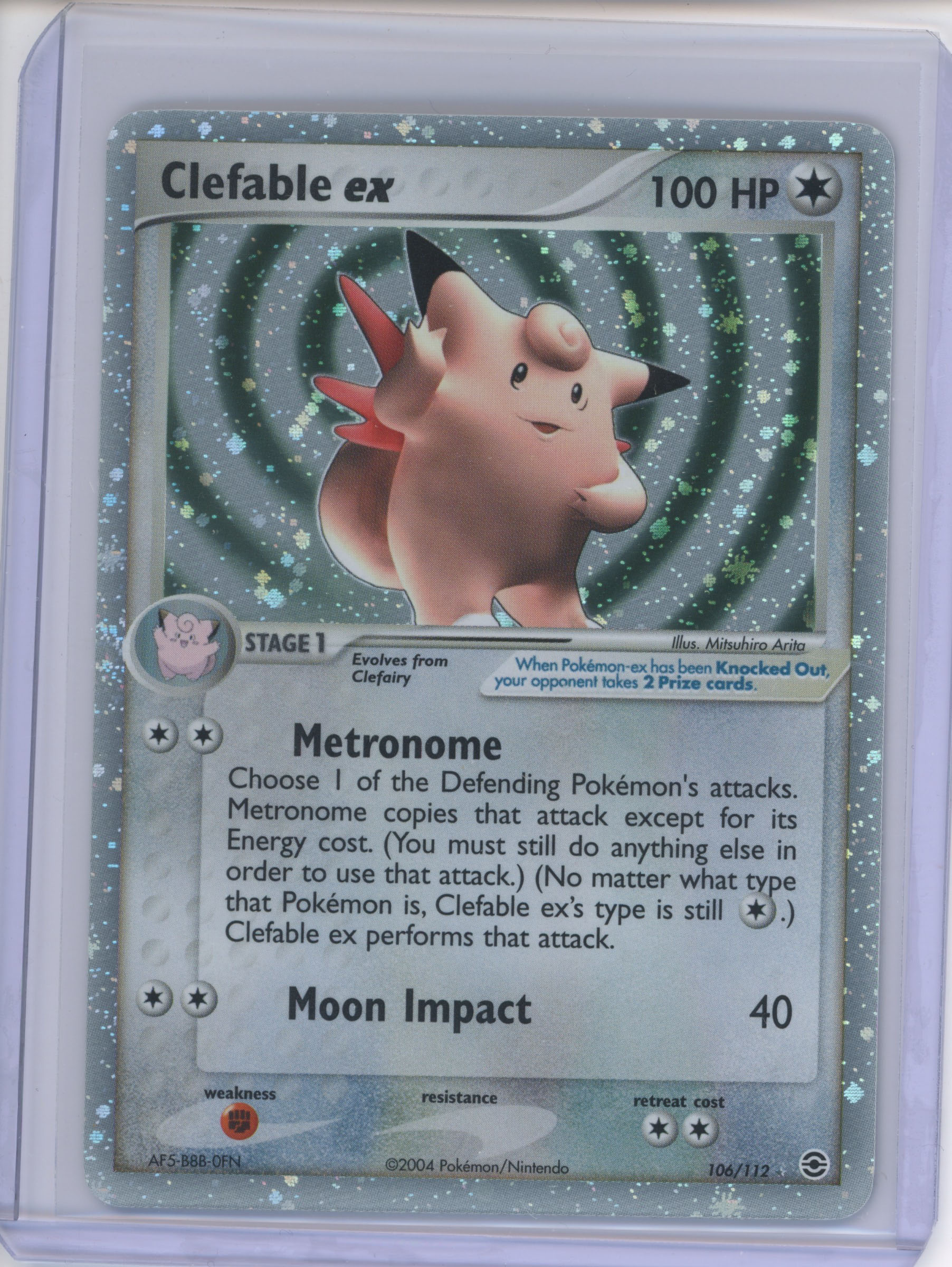 Pokémon TCG - Clefable ex Fire Red & Leaf Green 106/112