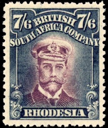 Rhodesia 7/6d SG 255p mint