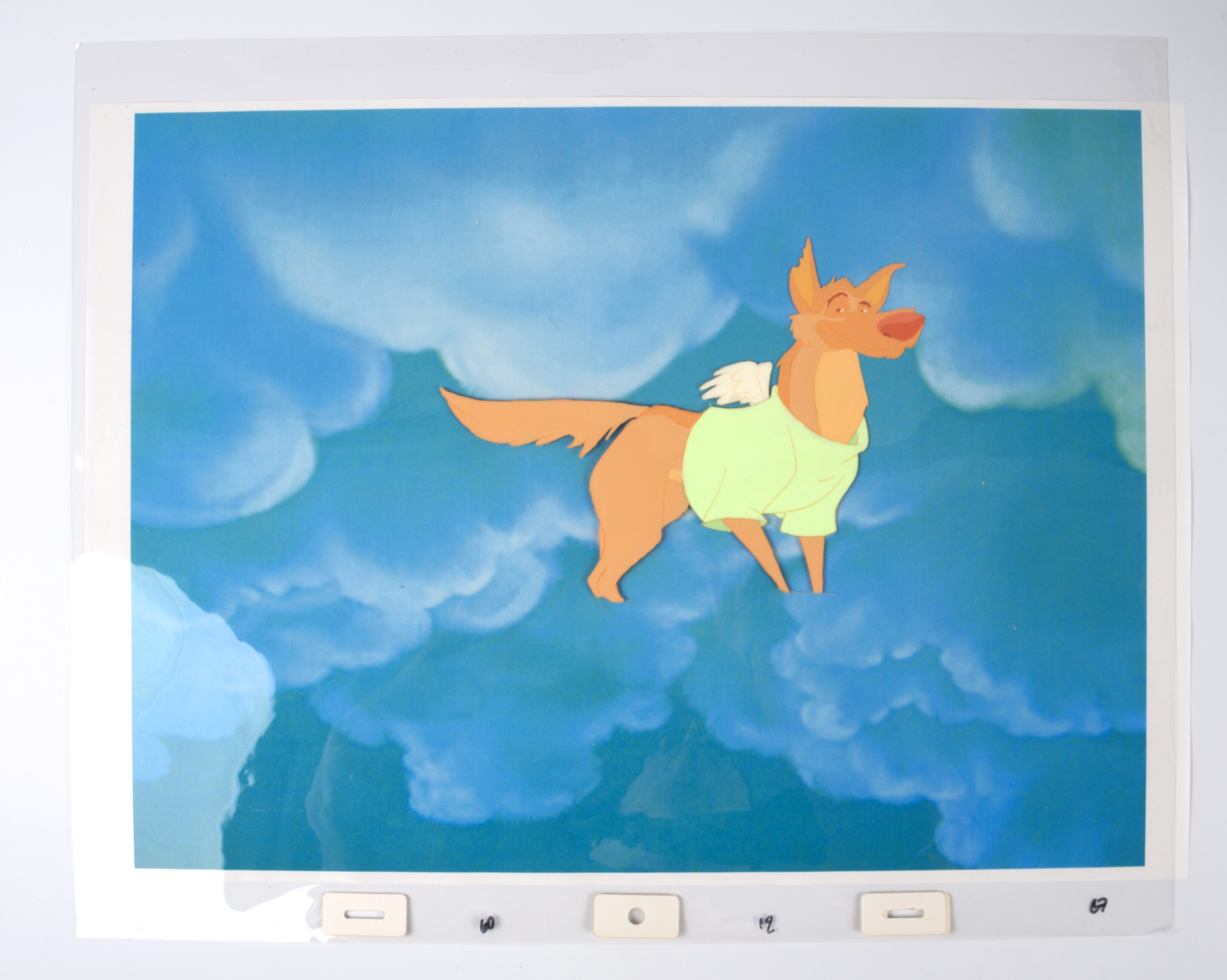 All Dogs Go To Heaven 2 Charlie and Spike Original Production Cel (MGM, 1996) Total 2