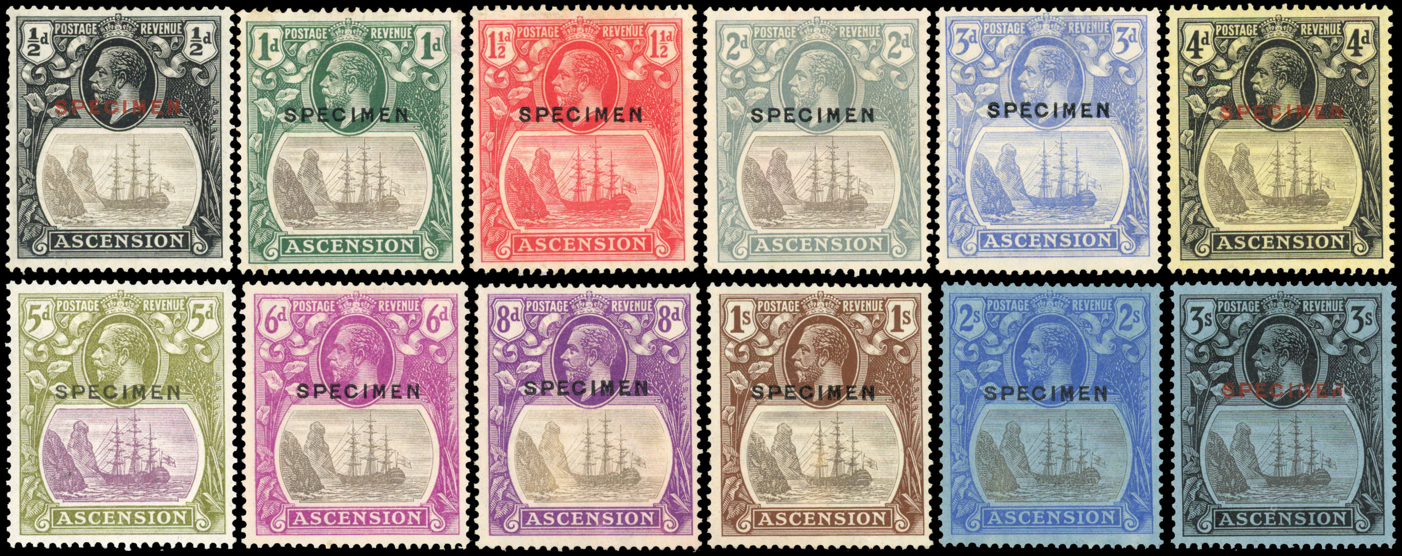 Ascension SG 10s-20s Specimens