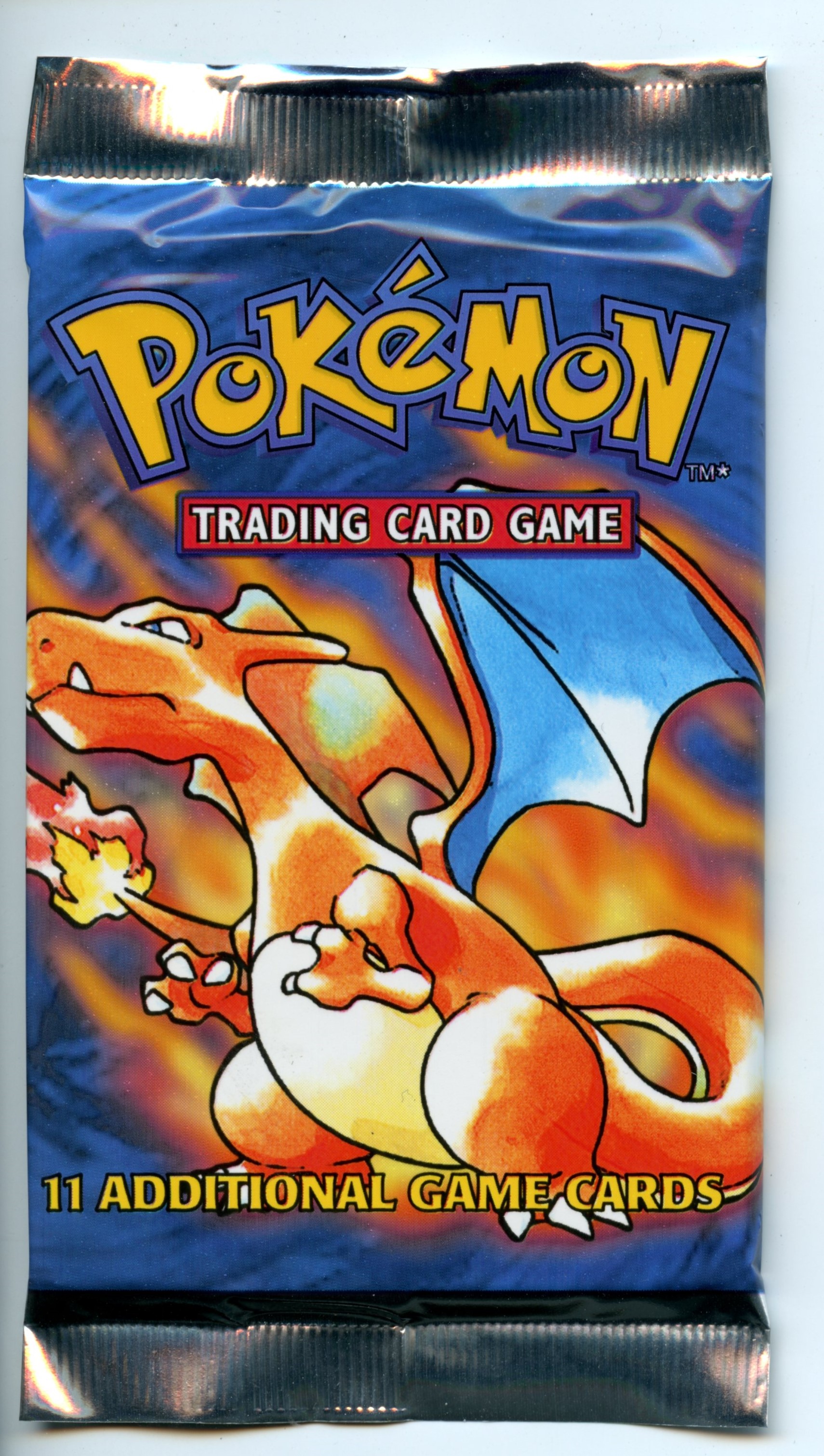 Pokemon TCG - Sealed Charizard Artwork Base Set Booster Pack 4th Print  Sealed - Base Set - Sealed