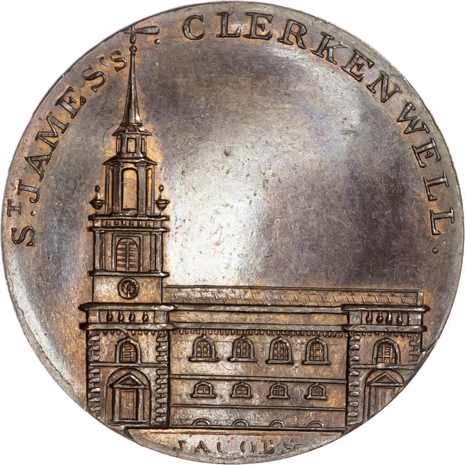 London - Holborn, Paul Skidmore’s ‘London Churches Series’ Halfpenny