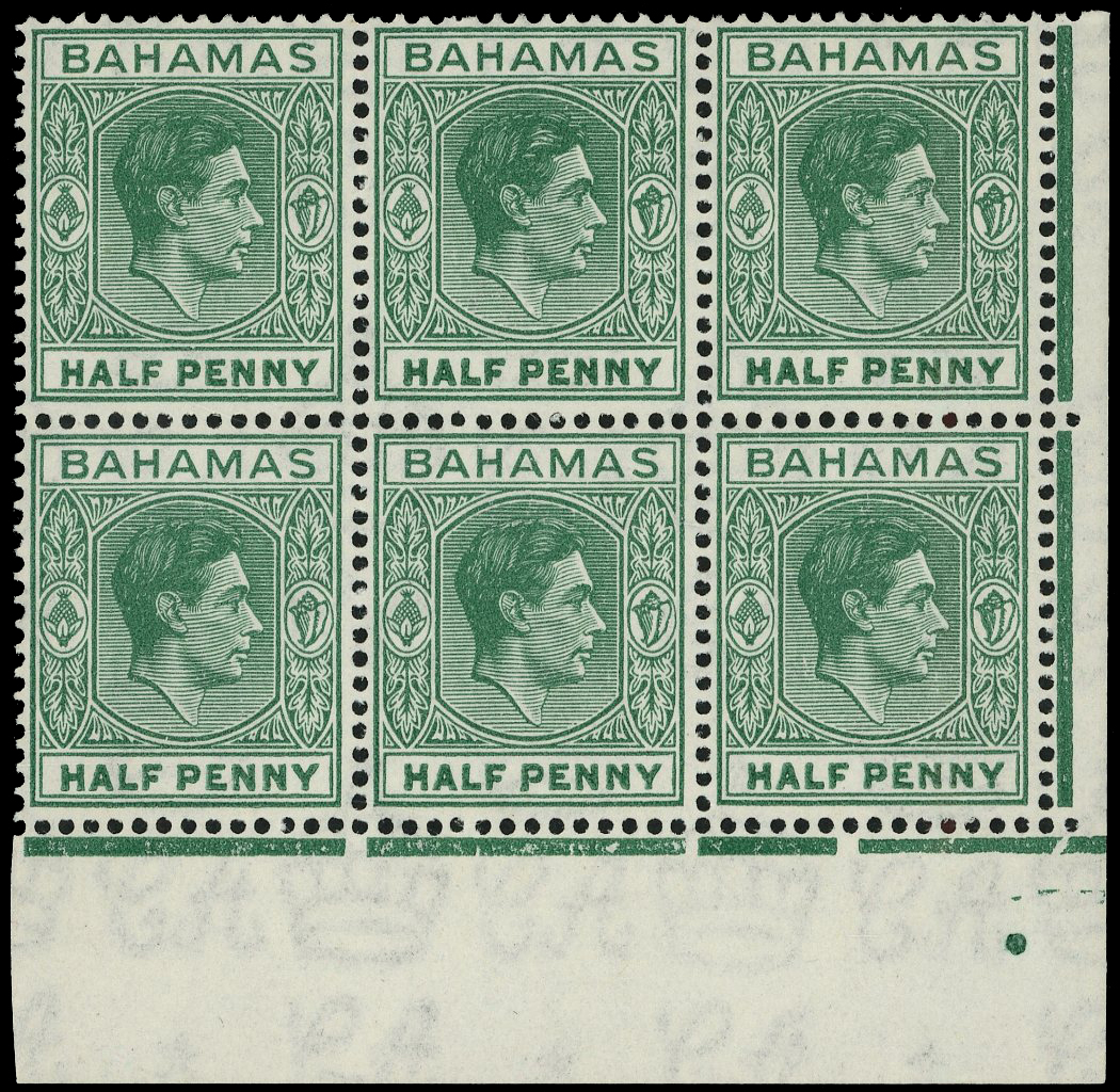 Bahamas SG 149a block mint