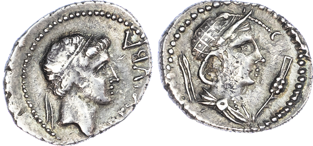 Kings of Mauretania, Juba II (25 BC – AD 24) AR Denarius