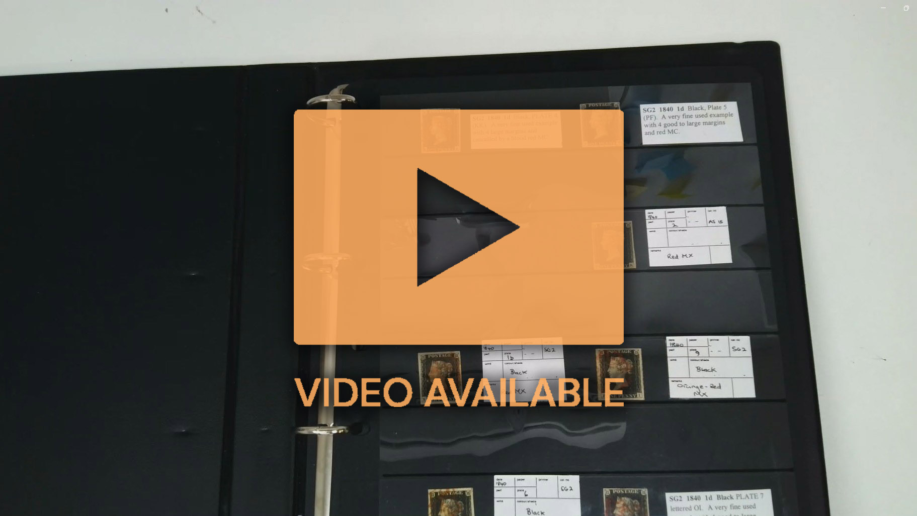 GB 1840-1910 used collection neatly arranged in an album