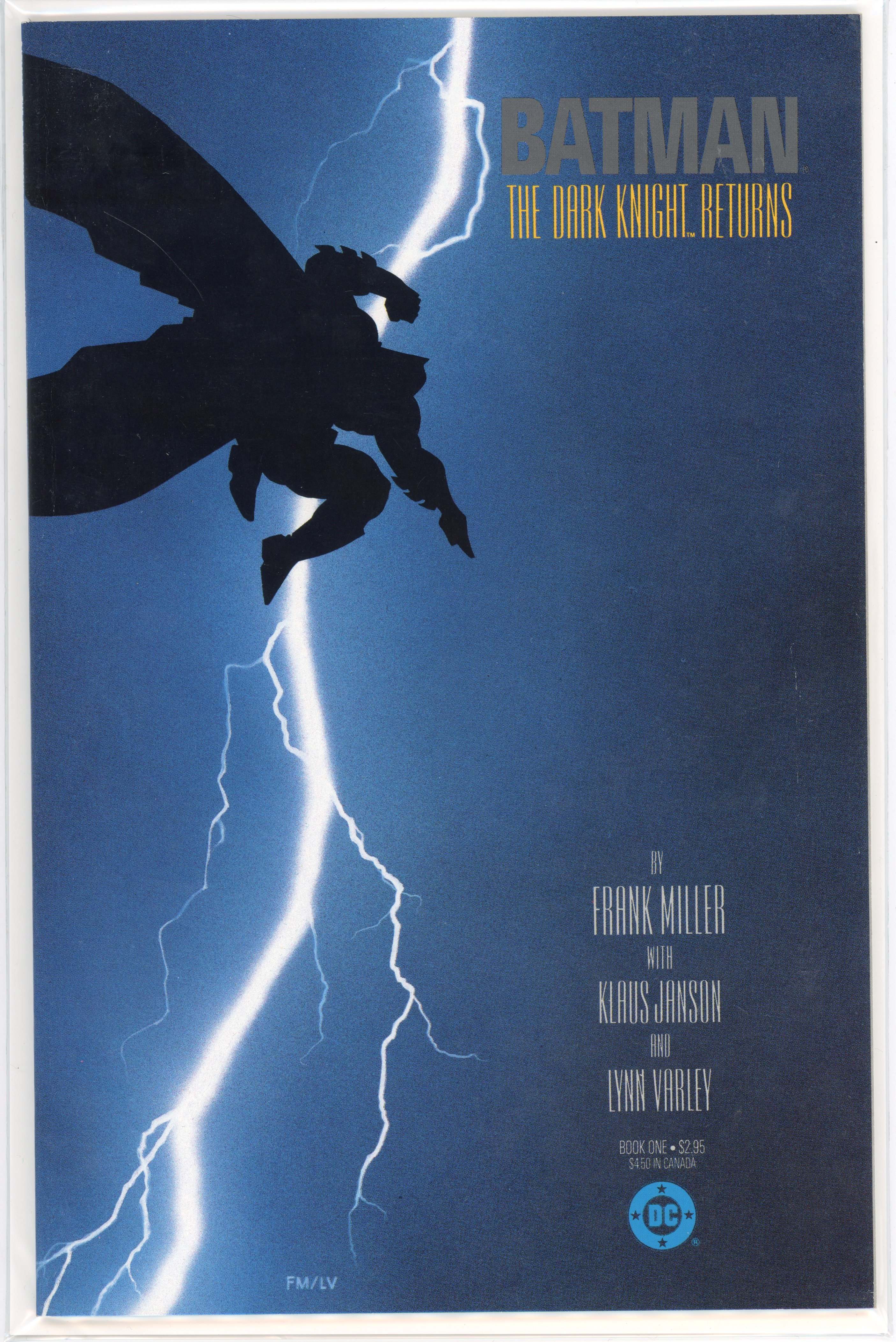 Batman: The Dark Knight Returns 1st Printing Complete Set (DC Comics, 1986) Bundle of 4