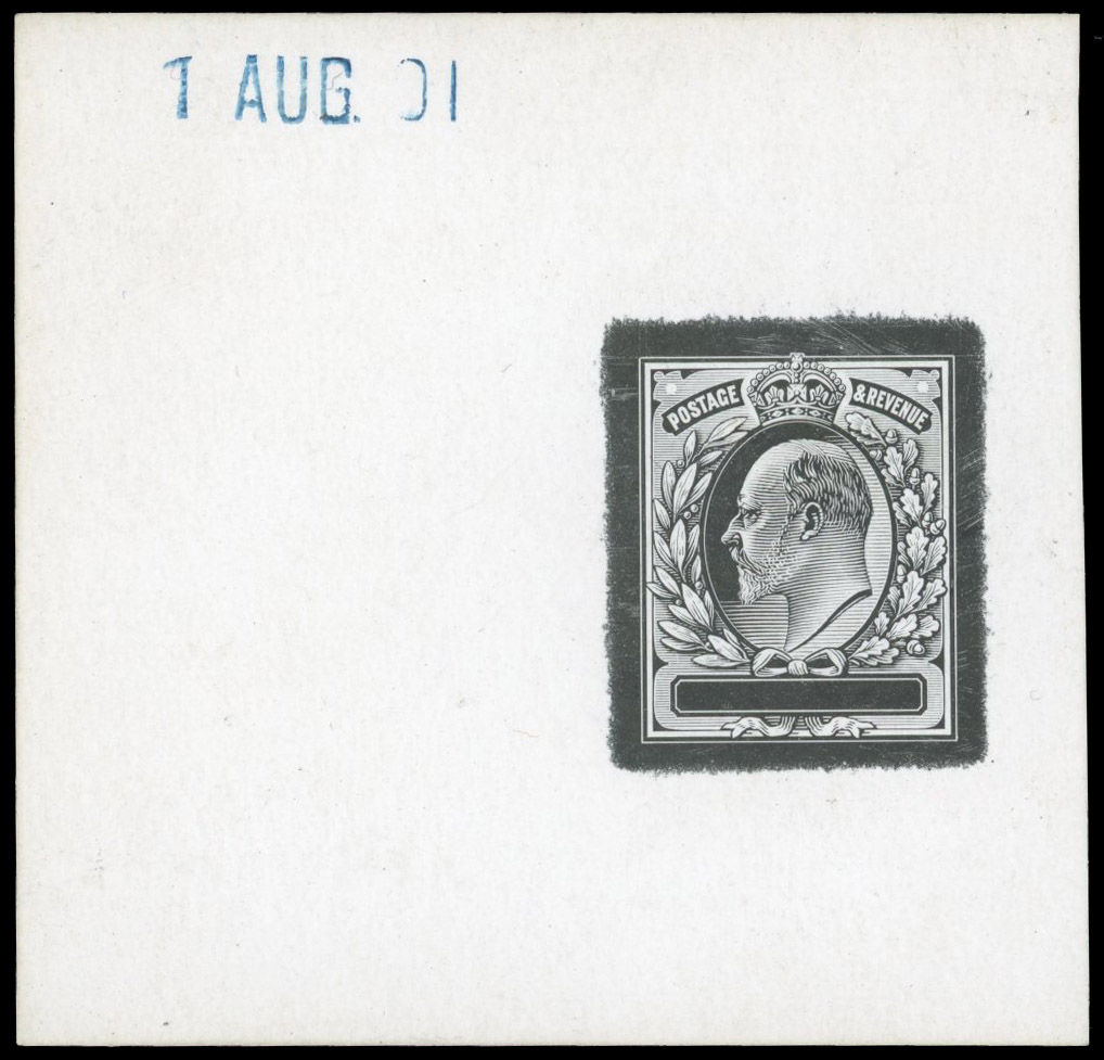 GB SG 215 1901 KEVII master die proof