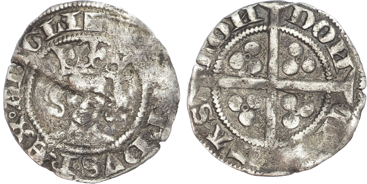 Edward III (1327-1377), Penny, Fourth Coinage, Pre-treaty Period, London mint, series C (1351-1352).