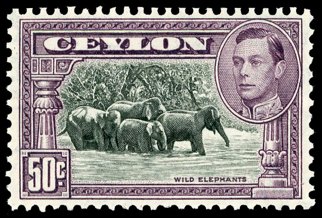 Ceylon SG 394da mint lpog