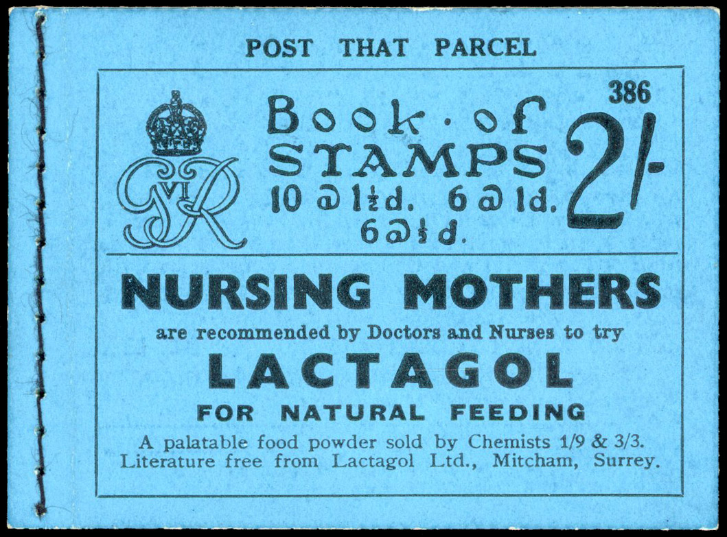 1937 2s Booklet (Edition 386).