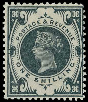 1899 1/- Colour Trial in slate on...