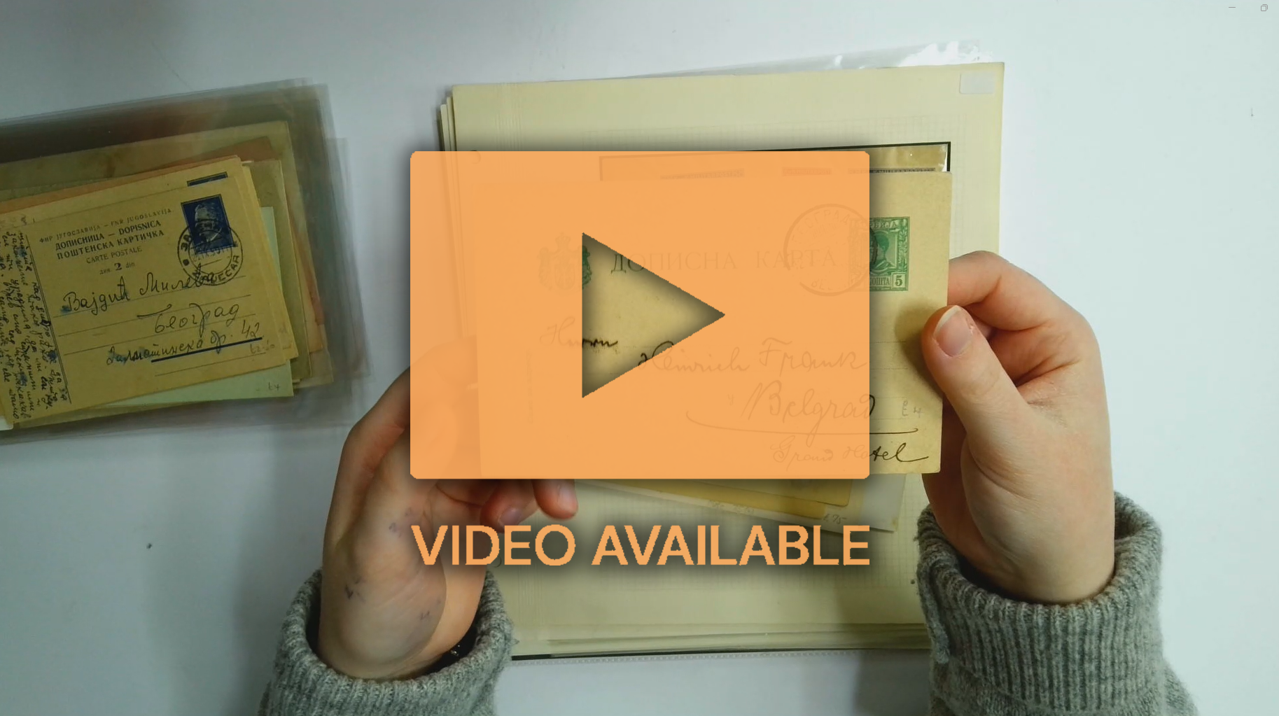 Bosnia Herzegovina 1890-1910s postal history group