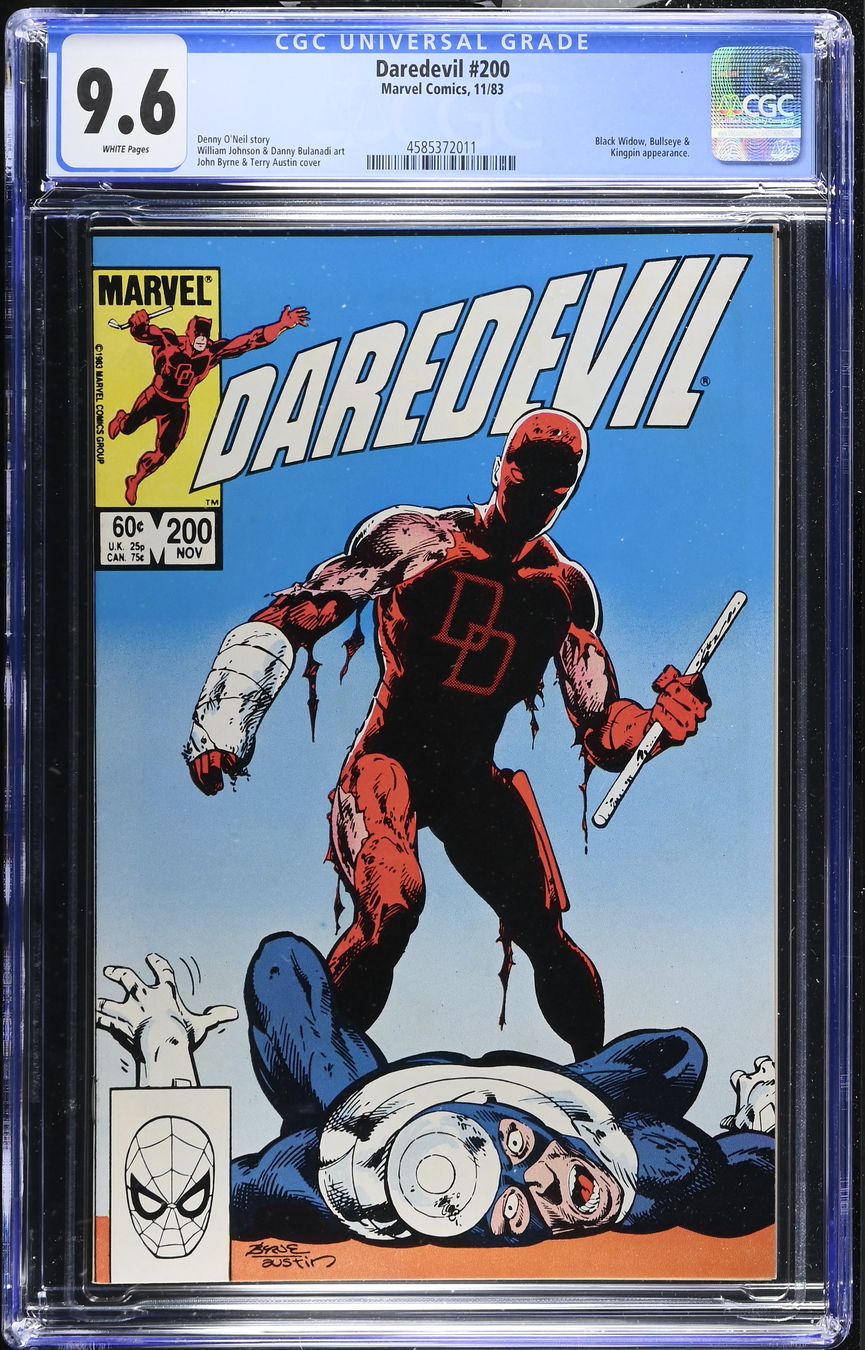 Daredevil #200 (Marvel Comics 1983) CGC 9.6