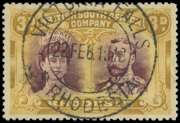 VICTORIA FALLS DC 22 FEB 1913