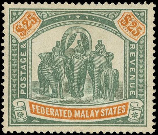 Malaya F.M.S SG 82 lpog