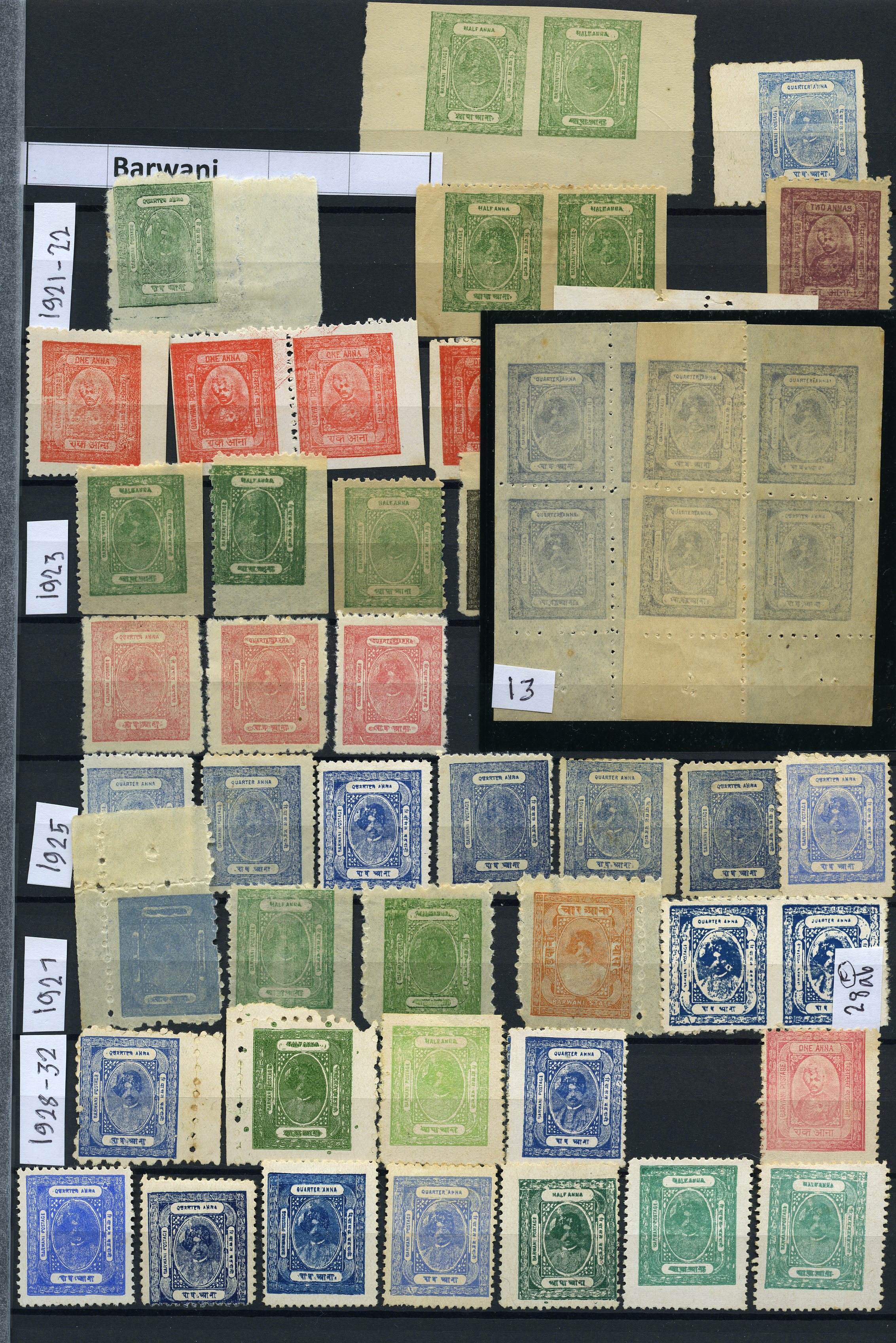 1917-47 mint collection (89) on stocksheet,...