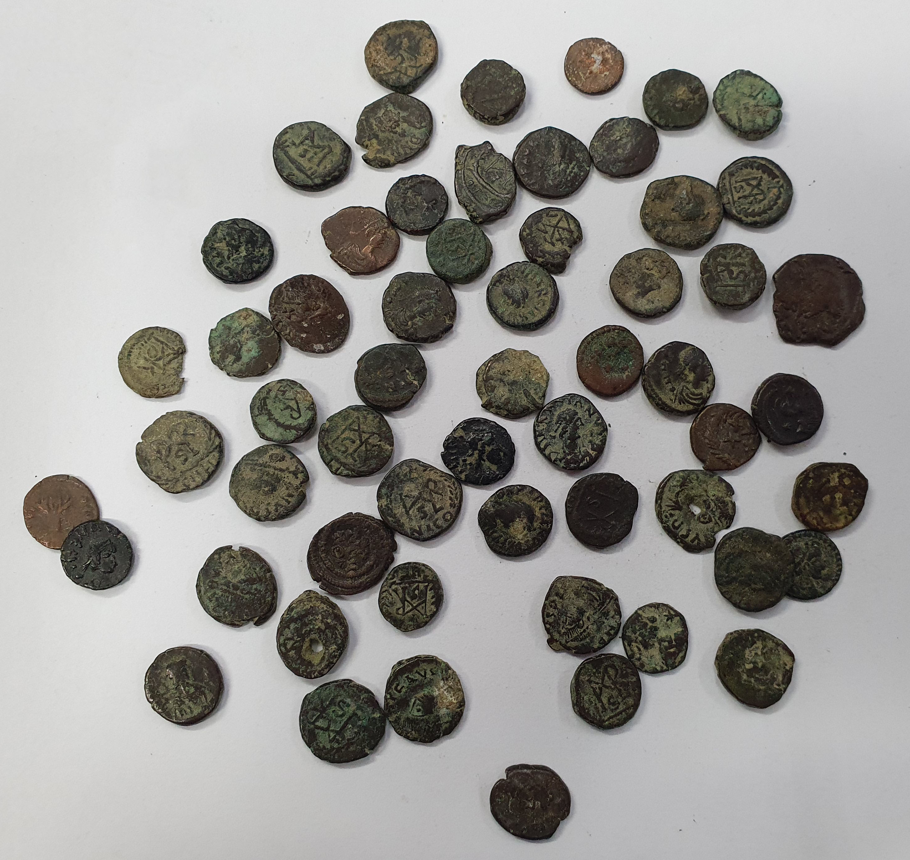 Group of 58 Marcian AE 4s. Various mints.