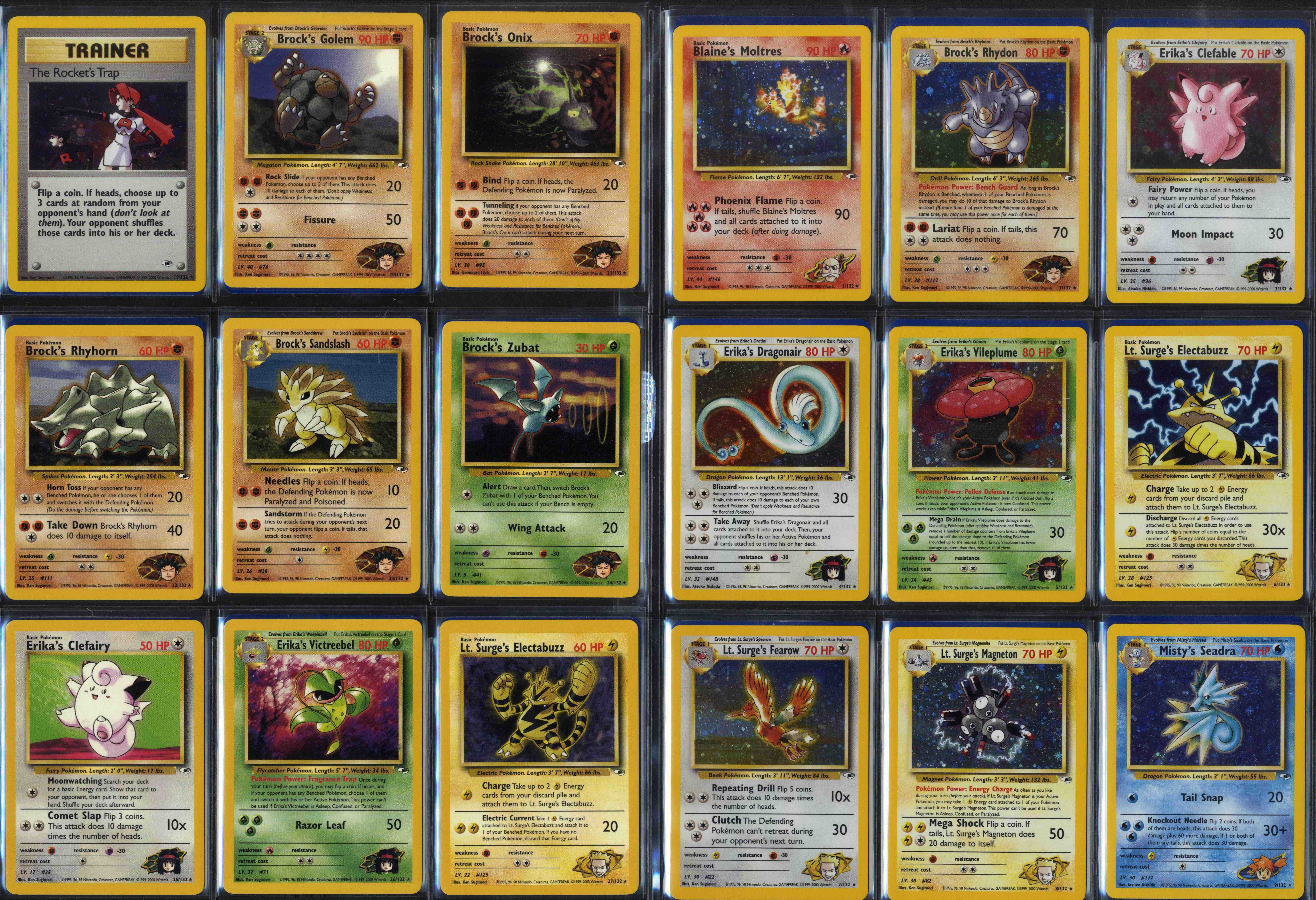 Complete Gym Heroes Set - 132/132 Unlimited