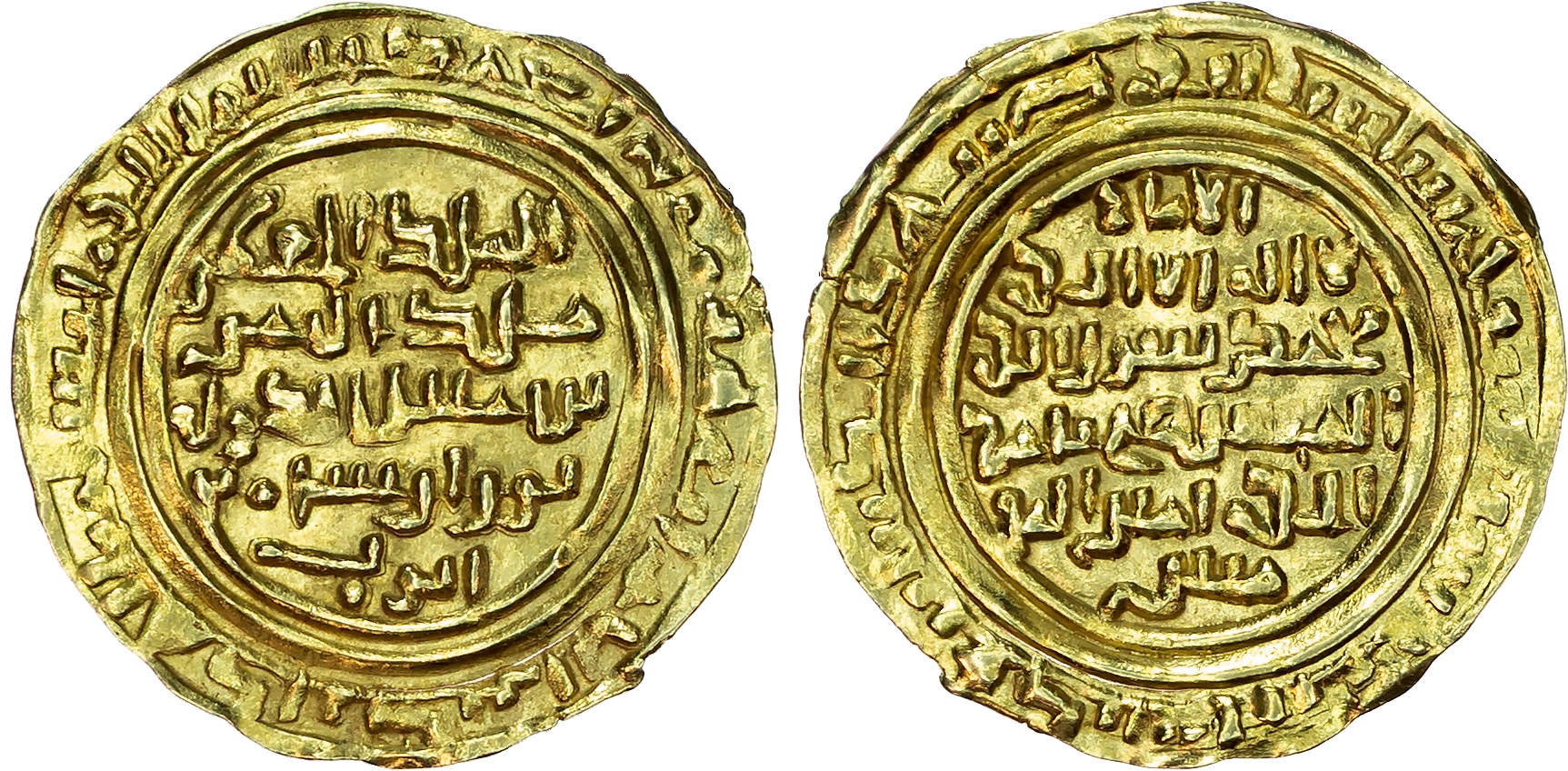 Ayyubid of Yemen, al-Mu'azzam Turan Shah (AH 569-577 / 1173-1181 AD), gold Dinar