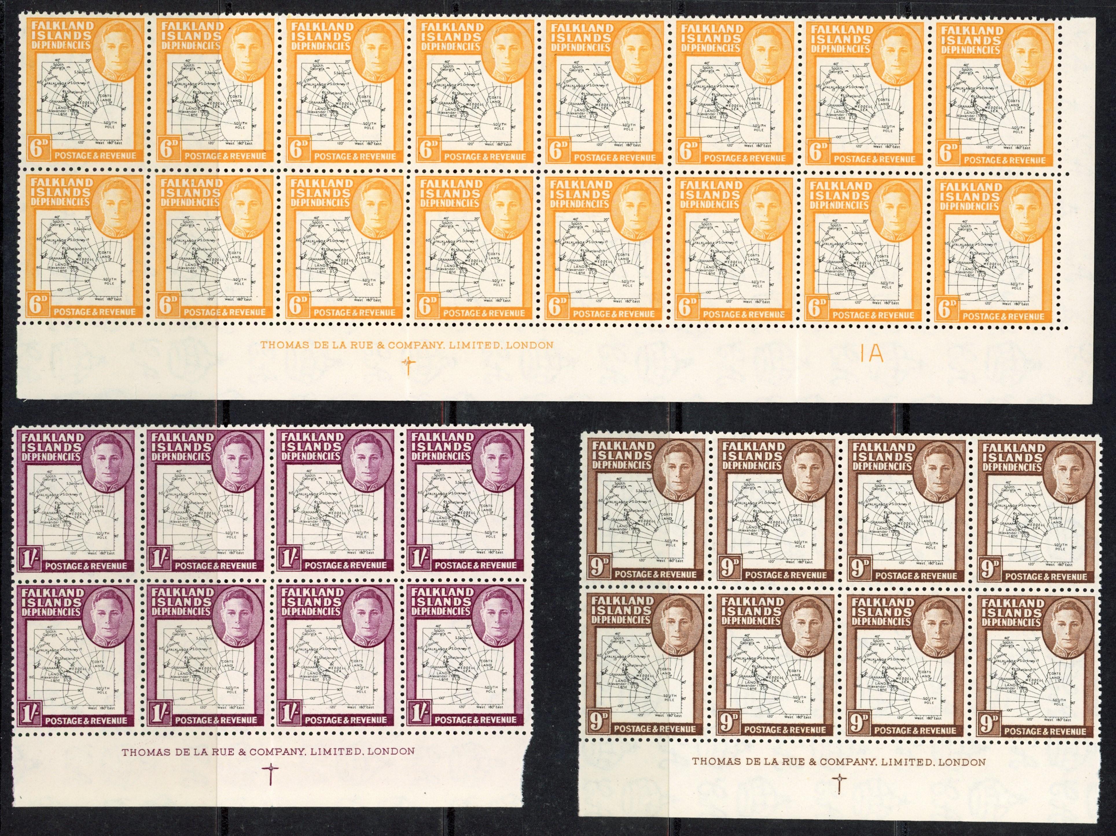 FID SG G14, a - 16, a blocks mint